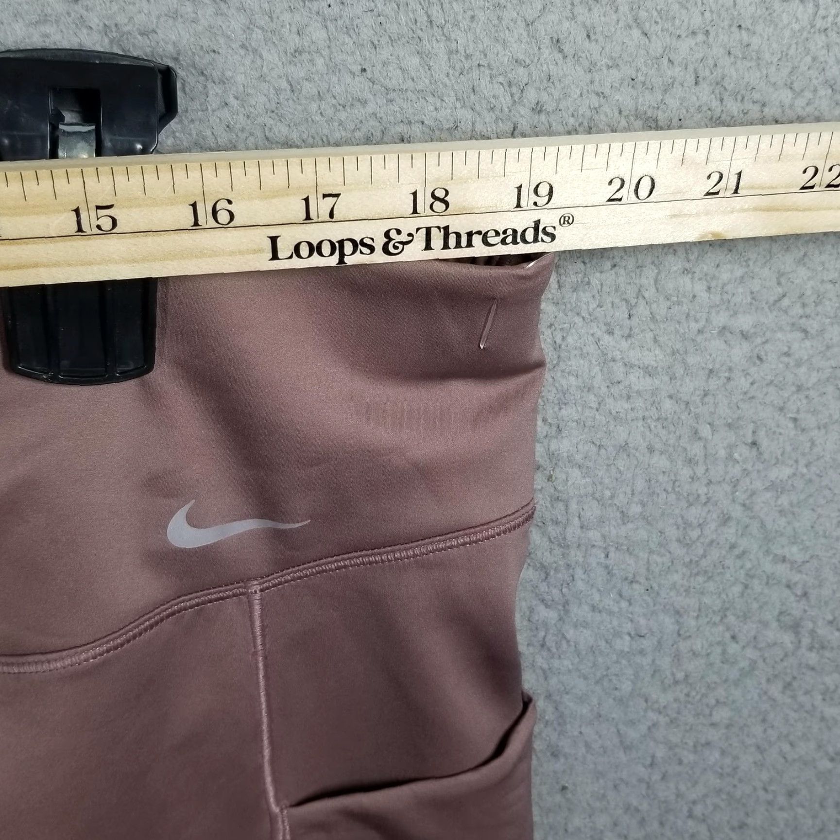 Nike Nike Go Dri-FIT High Rise 7/8 Leggings Rose DV4902-208 Womens 2X Plus NWOT Size 40" / US 18 - 5 Thumbnail