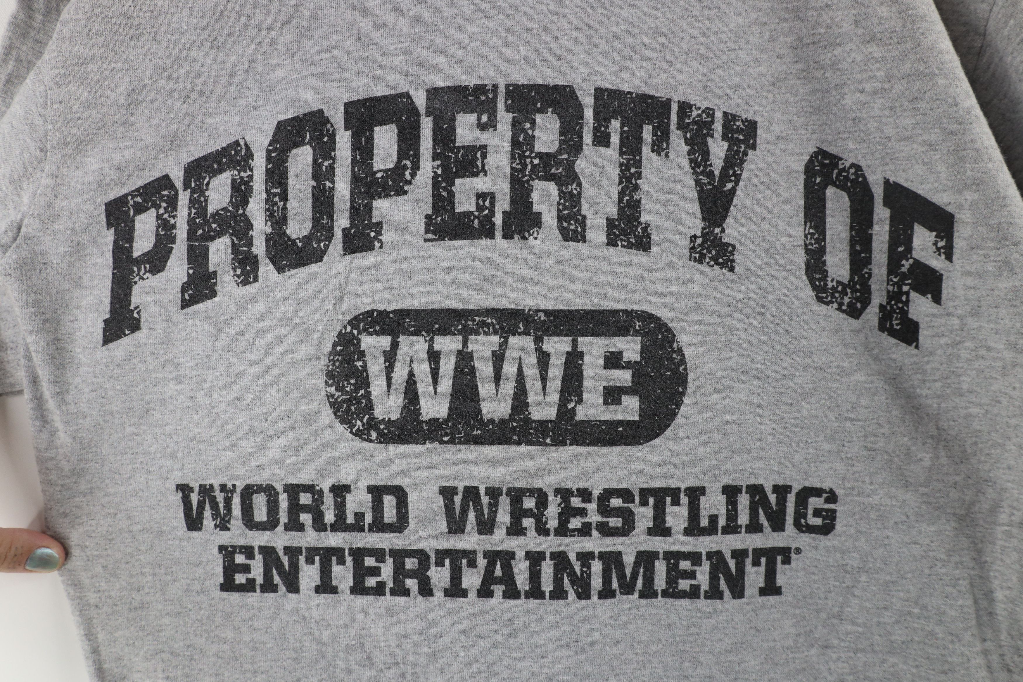 Vintage Vintage Property of WWE Wrestling Entertainment T-Shirt Size US M / EU 48-50 / 2 - 4 Thumbnail
