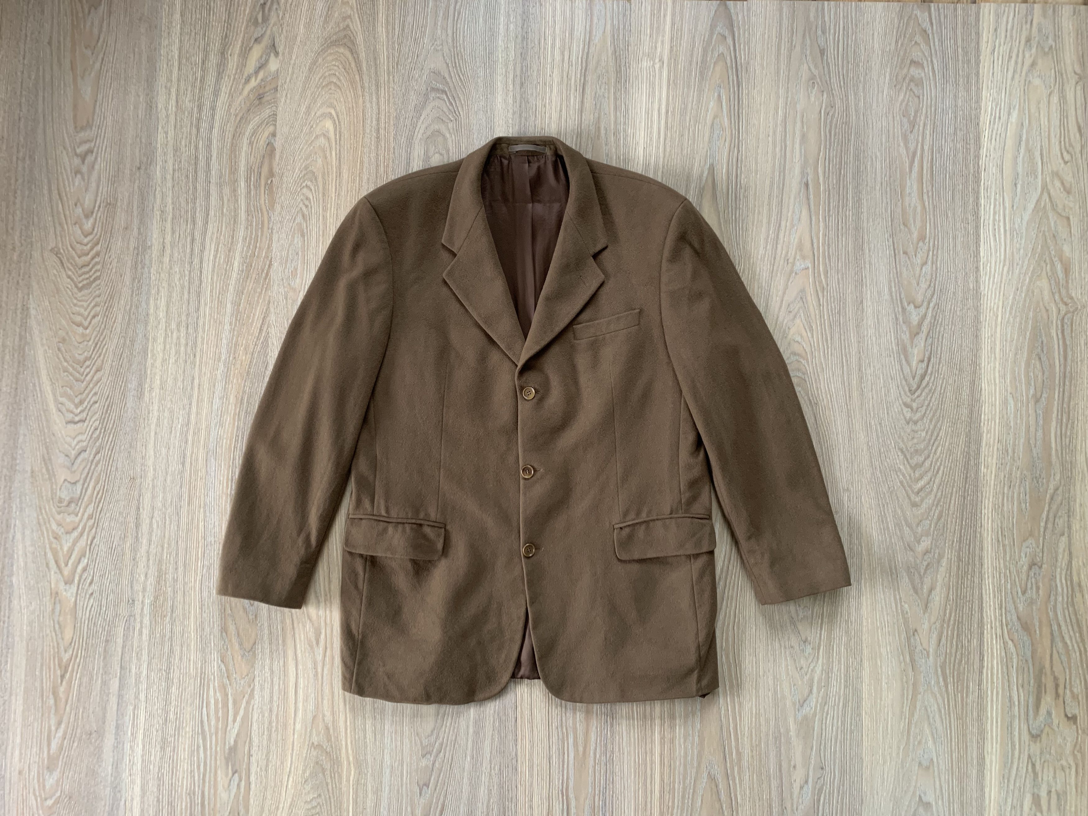 Designer × Vintage Alter Wool Cashemere Combined Heavy Coat Size US L / EU 52-54 / 3 - 1 Thumbnail
