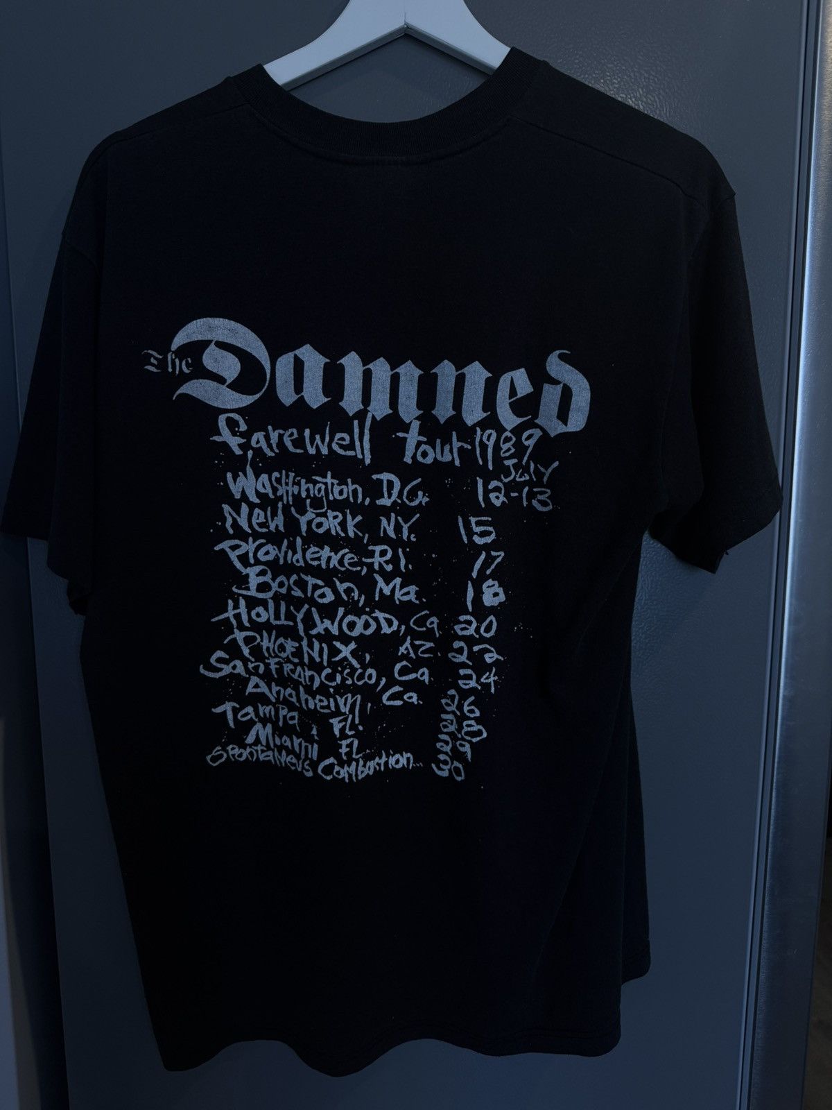 Band Tees 💥ULTRA RARE💥 The Damned 1989 tour merch Size US L / EU 52-54 / 3 - 2 Thumbnail
