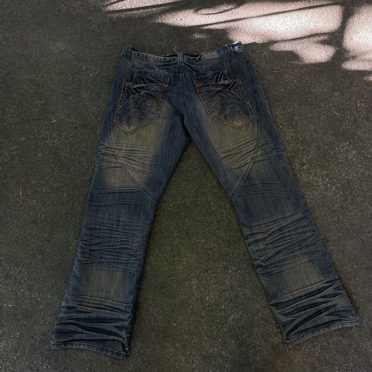 Japanese Brand × Vintage Vintage Y2k Denim Jeans Size US 40 / EU 56 - 1 Thumbnail