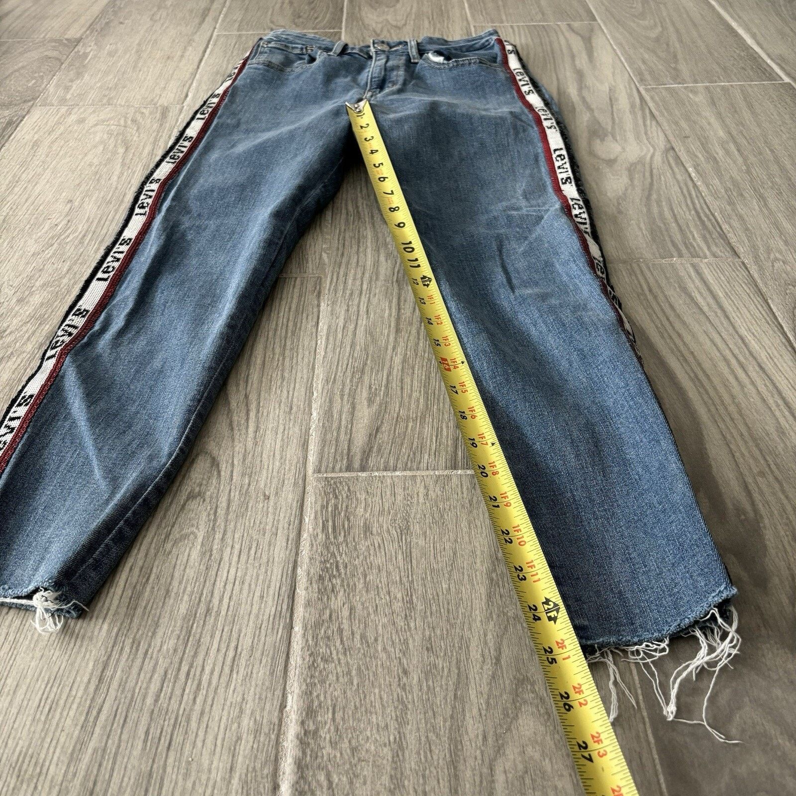 Levi's Levi’s 721 Women's 24x27 (tag 27) High Rise Skinny Big E Jns Size 24" / US 00 / IT 34 - 10 Thumbnail