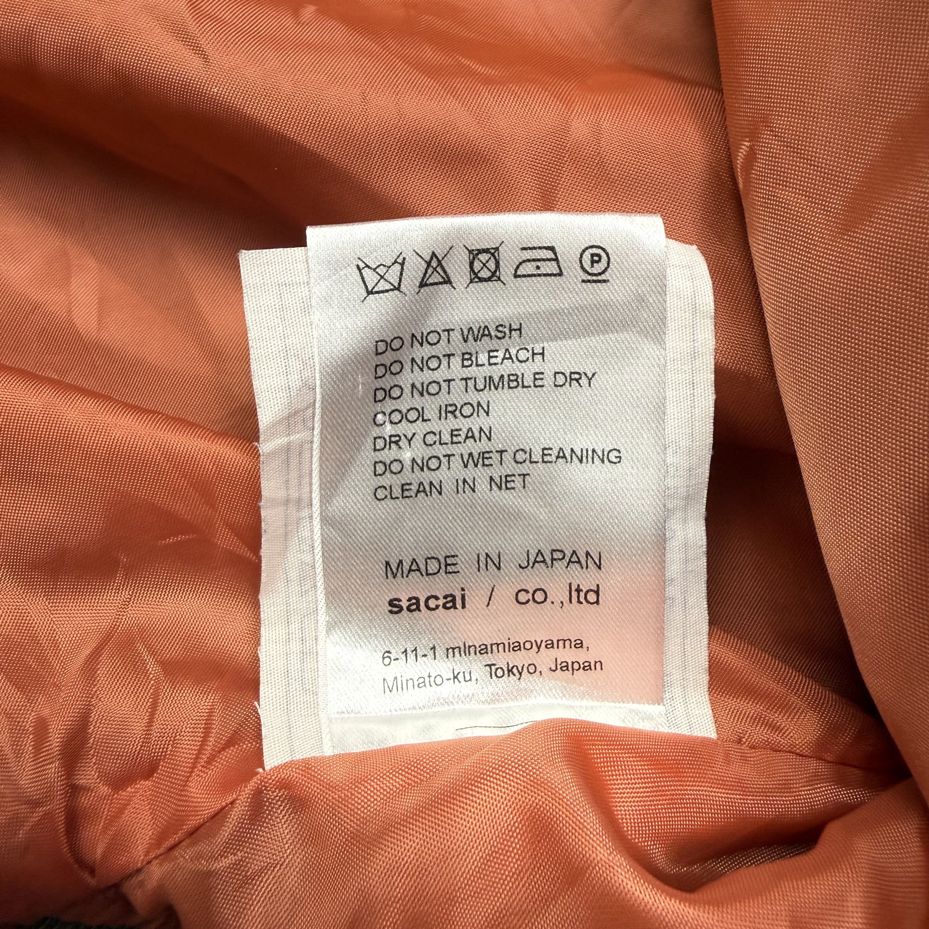 Sacai Sacai Sponge Jacket Size S / US 4 / IT 40 - 7 Thumbnail