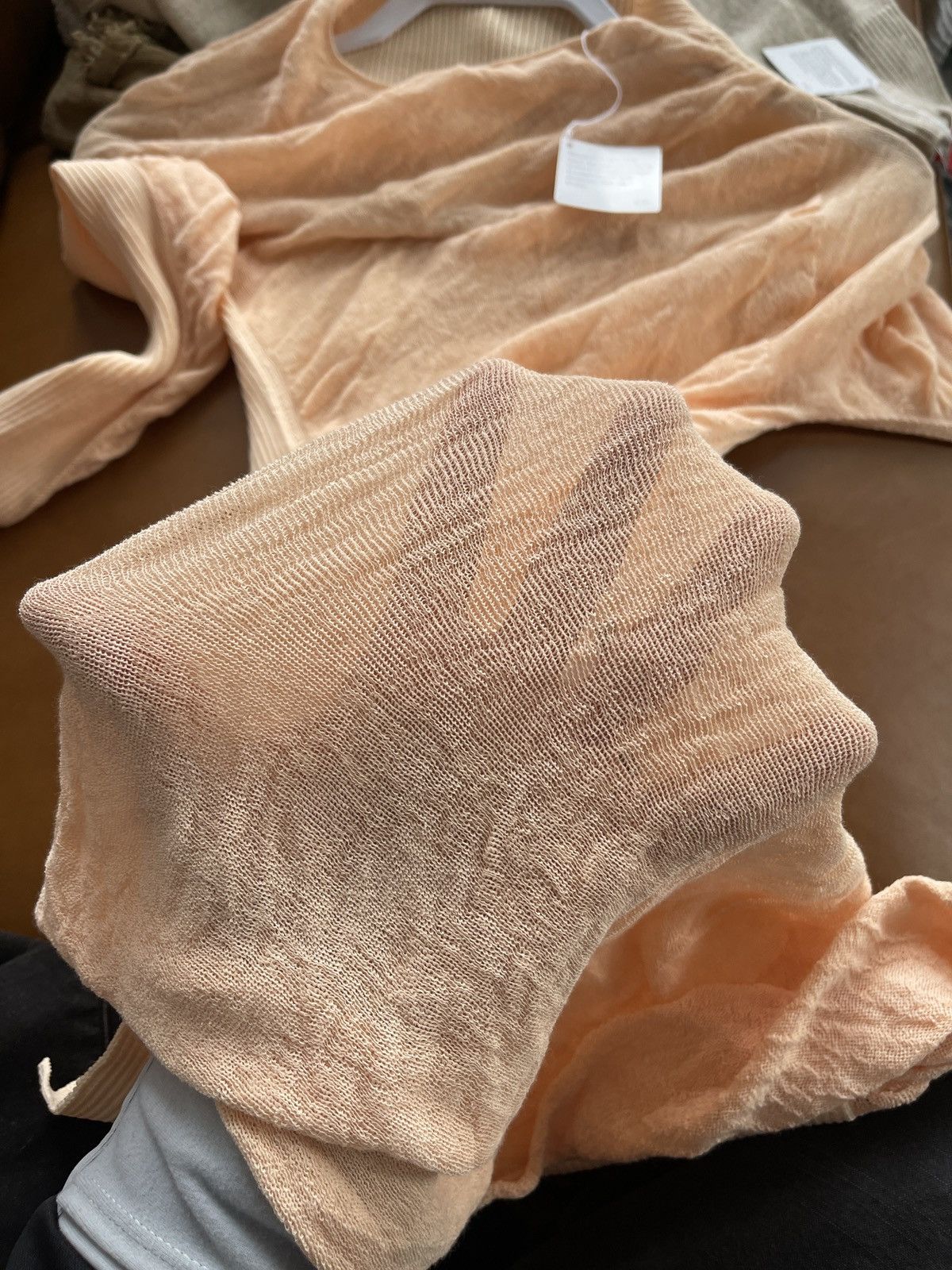 Issey Miyake Issey Miyake Ambiguous Wool Top Size S / US 4 / IT 40 - 3 Thumbnail