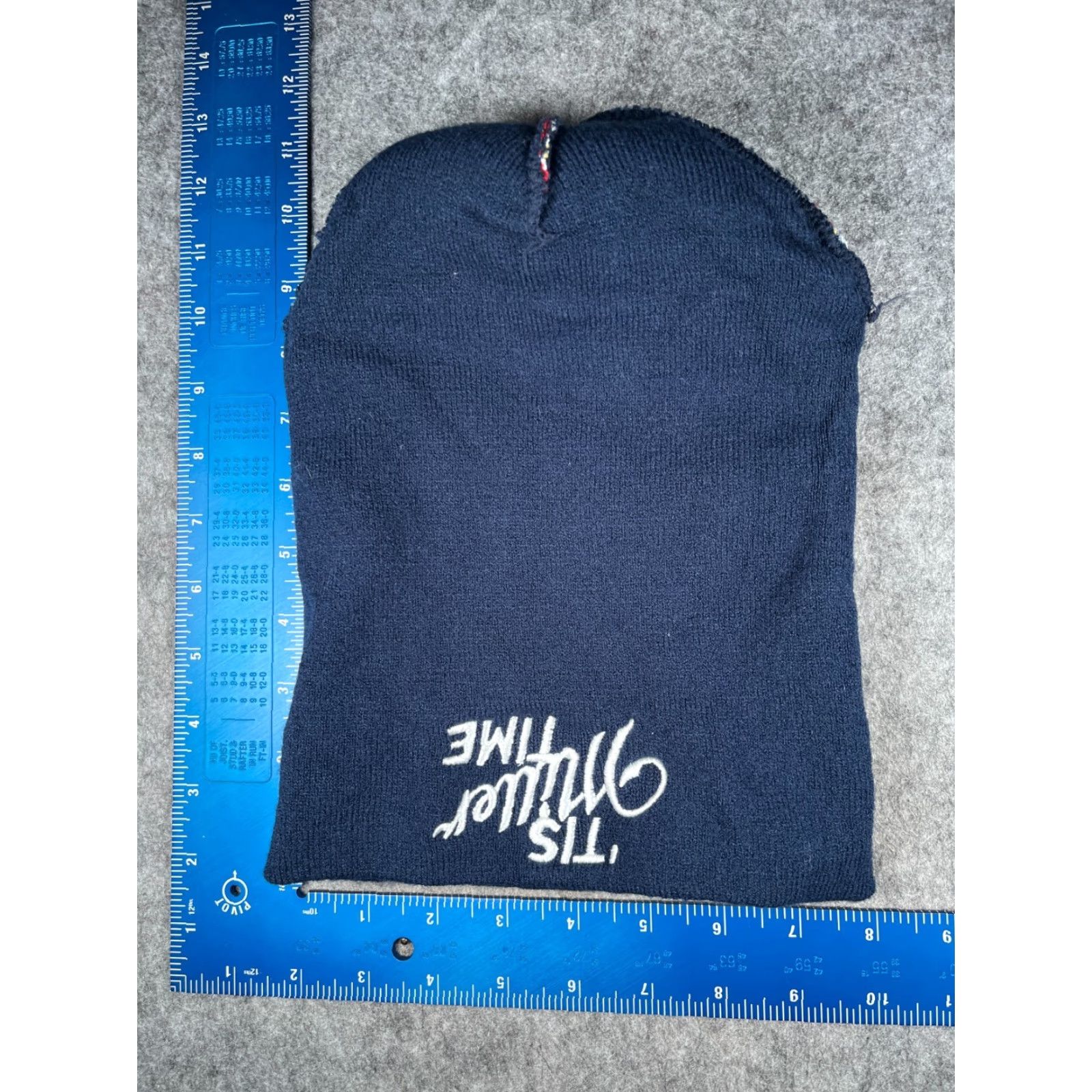 Vintage Miller Beanie Hat One Size Blue Fair Isle Acrylic Spandex Lite Adult Mens Size ONE SIZE - 6 Thumbnail