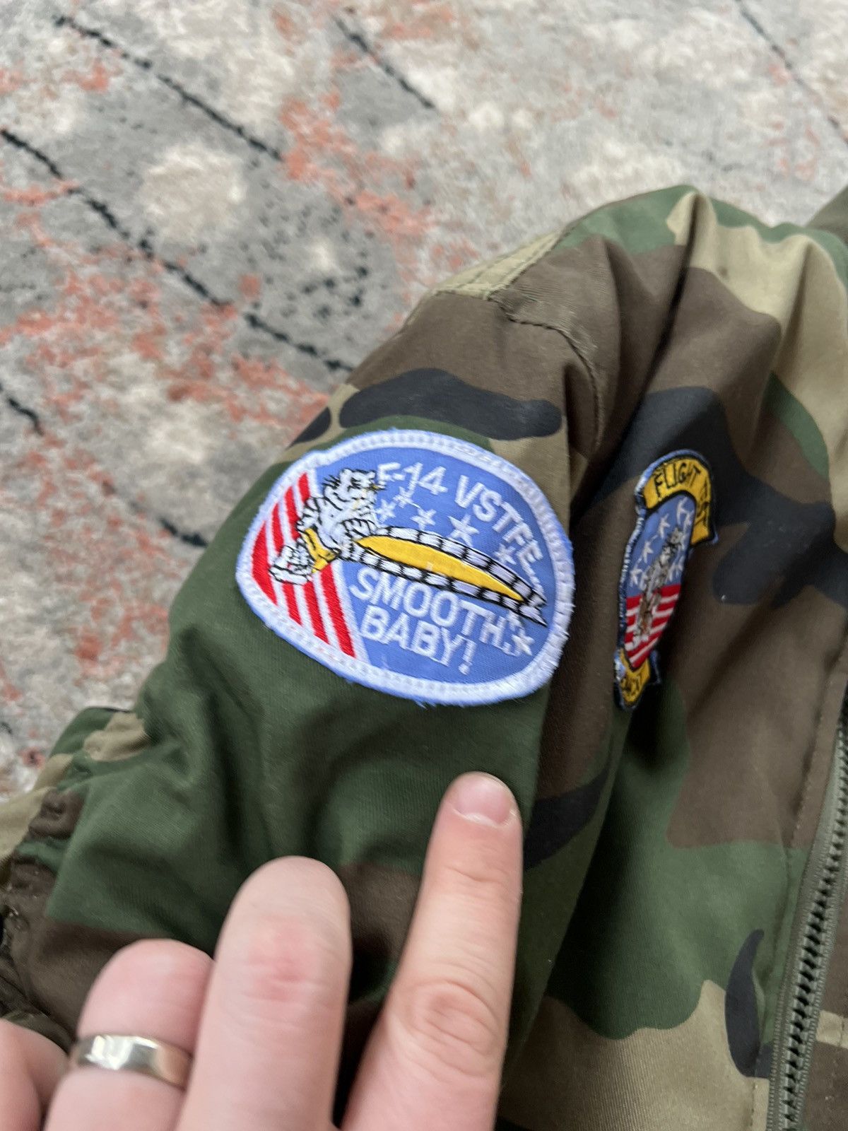 Other Top Gun Flight Test Tomcat F-14 Bomber Size 170/176 Size US XS / EU 42 / 0 - 5 Thumbnail