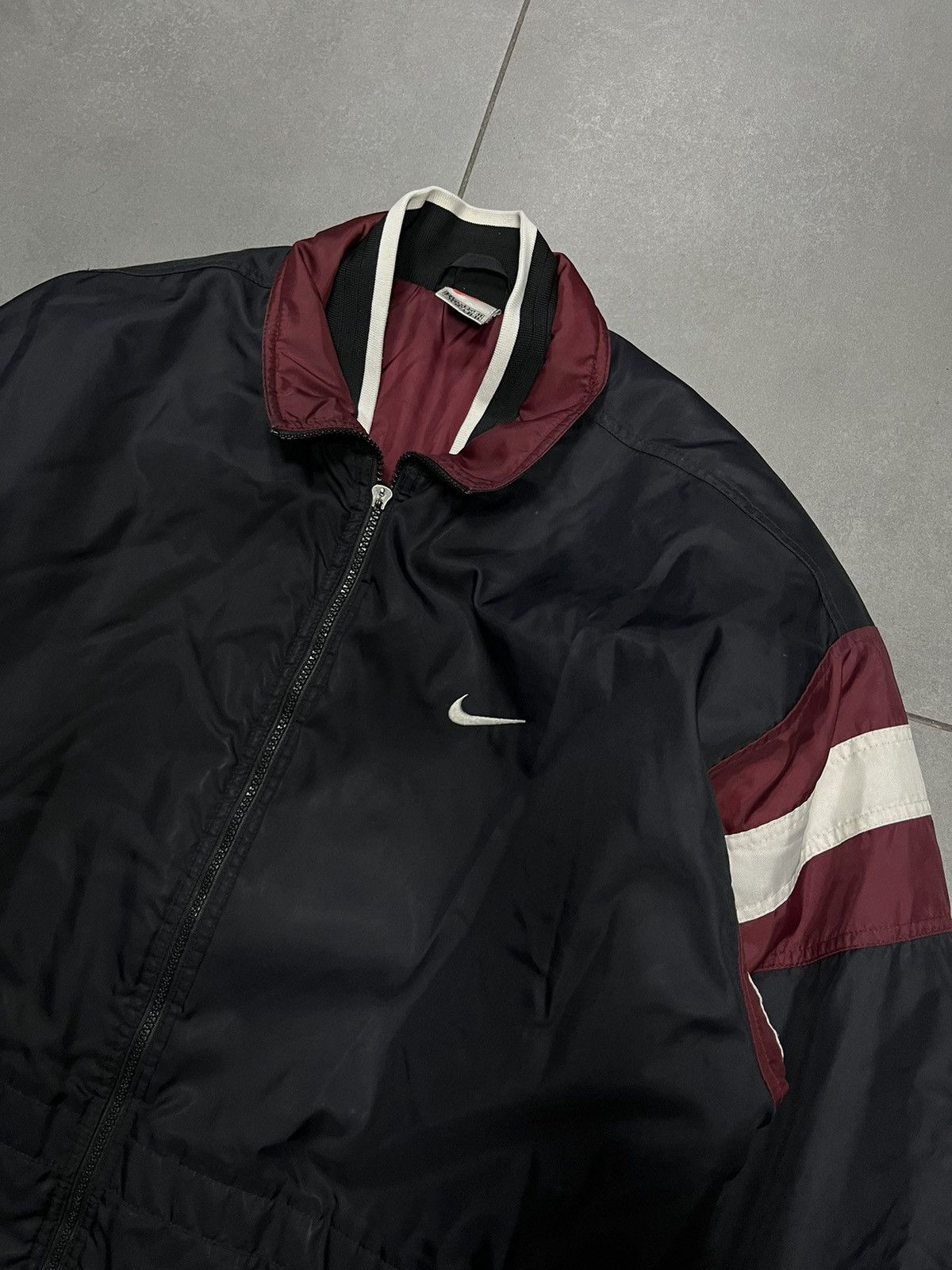 Nike × Vintage RARE Vintage Jacket Nike Big Logo Size US XL / EU 56 / 4 - 6 Thumbnail