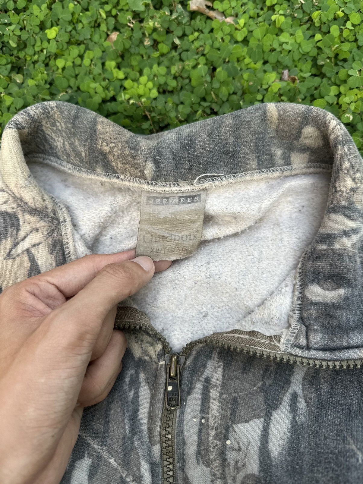 Realtree Crazy Vintage Faded Carhartt Style Realtree Camo Sweatshirt Size US XL / EU 56 / 4 - 9 Thumbnail