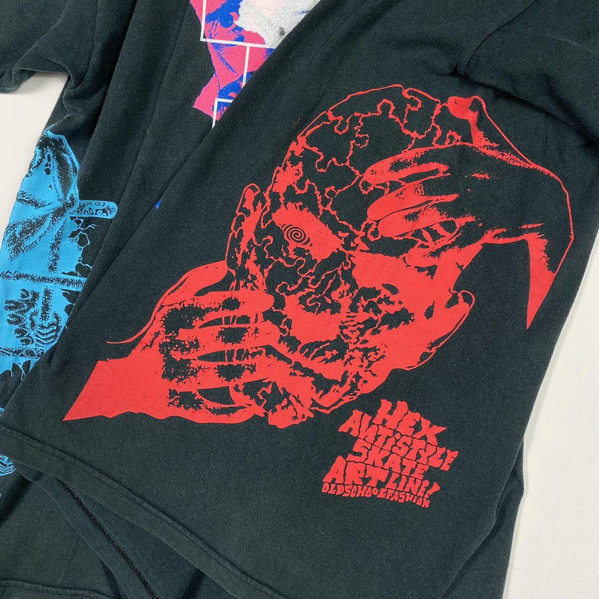 Vintage Vintage HEX ANTI STYLE Skate Artline Old School Fashion Tee Size US XL / EU 56 / 4 - 8 Thumbnail