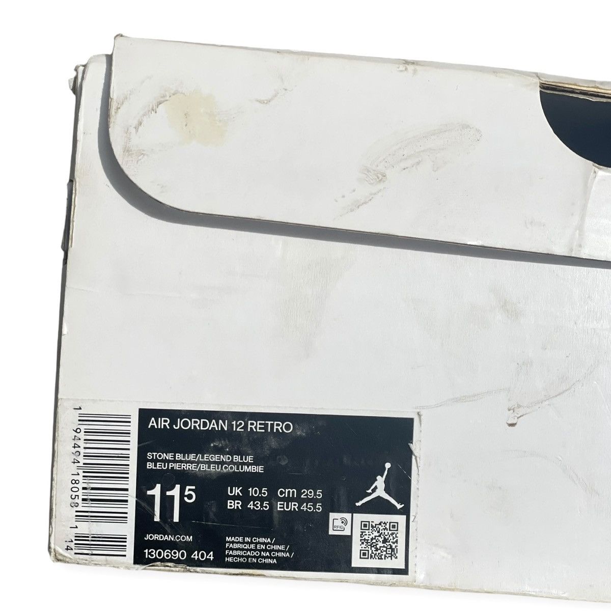 Jordan Brand Nike Air Jordan 12 Retro Indigo Sneakers Size US 11.5 / EU 44-45 - 4 Thumbnail