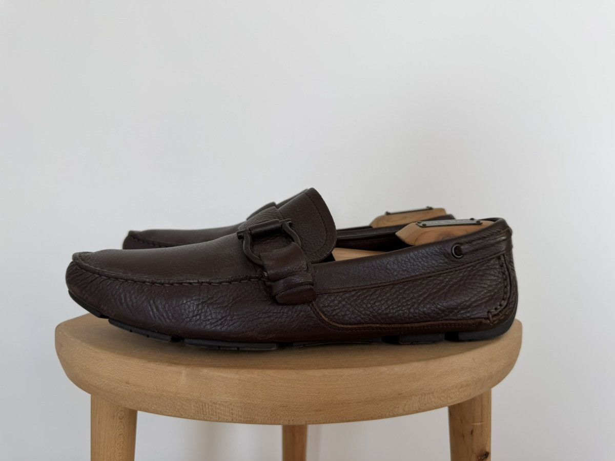 Salvatore Ferragamo Ferragamo Driver’s Loafers Size US 9.5 / EU 42-43 - 2 Thumbnail