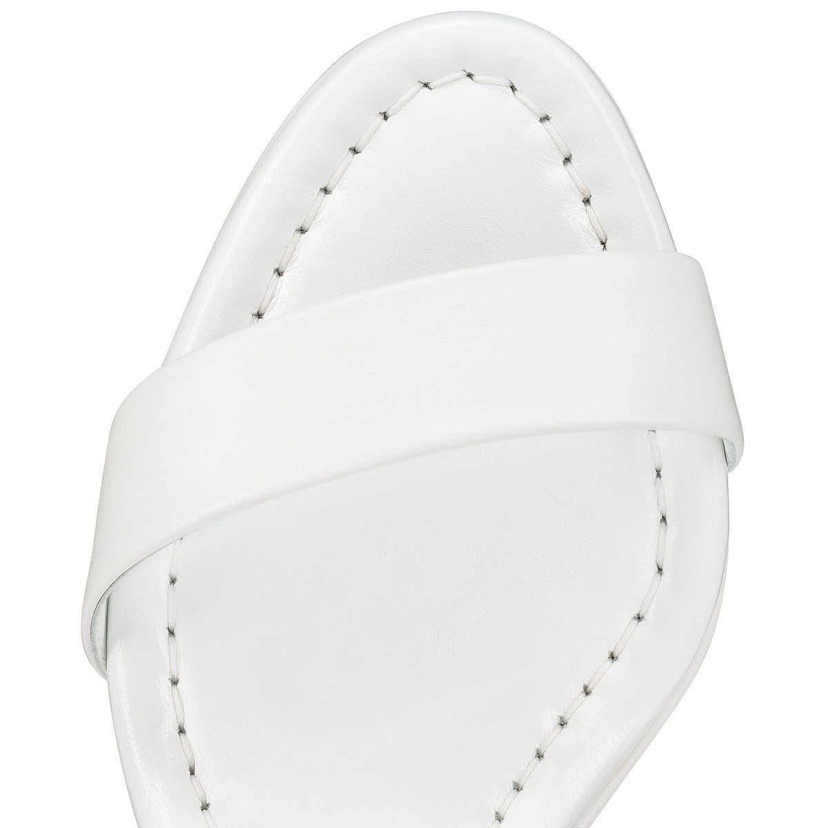 Christian Louboutin o1w1db10325 Sandals in White Size US 6 / IT 36 - 5 Thumbnail