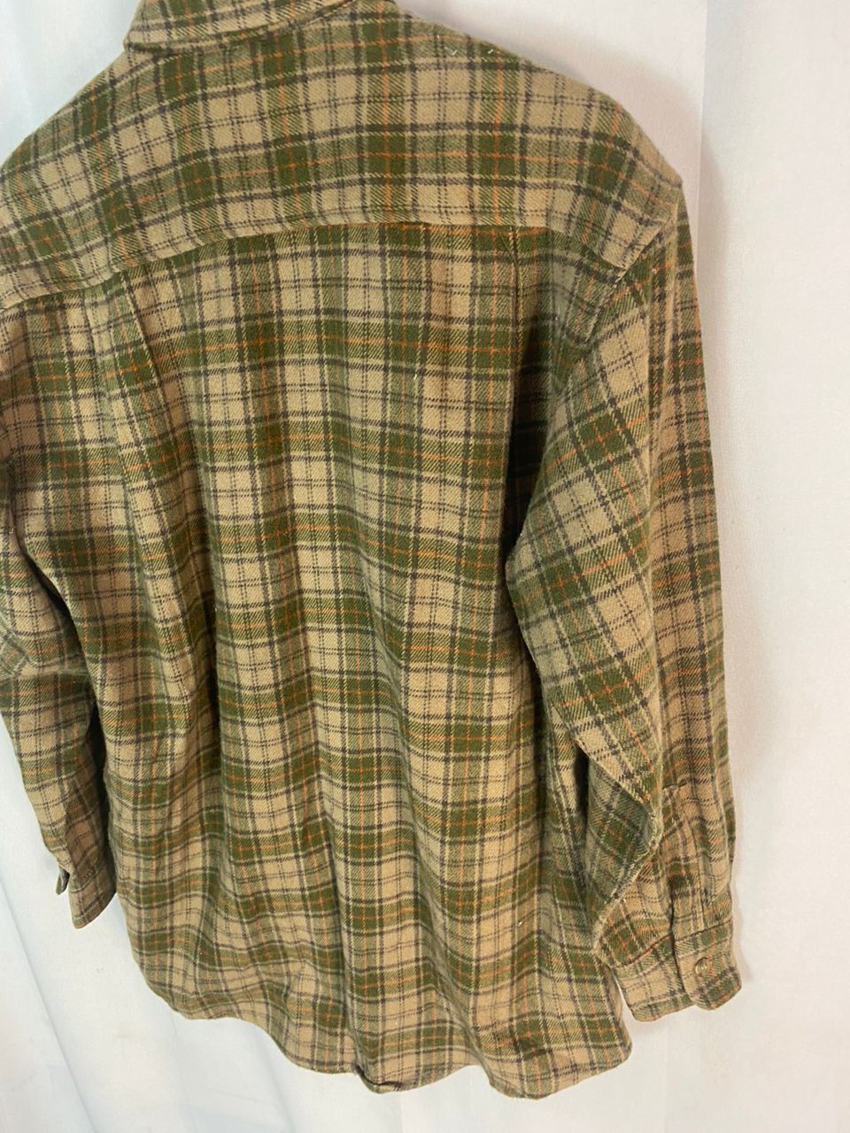 Flannel × Vintage Greatoutwear tis wool flannel button up shirt Size US L / EU 52-54 / 3 - 11 Thumbnail