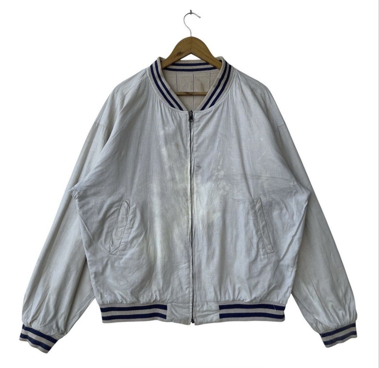 New York Yankees Vintage NY Yankees Cooperstown Collection Reversible Jacket Size US L / EU 52-54 / 3 - 4 Thumbnail