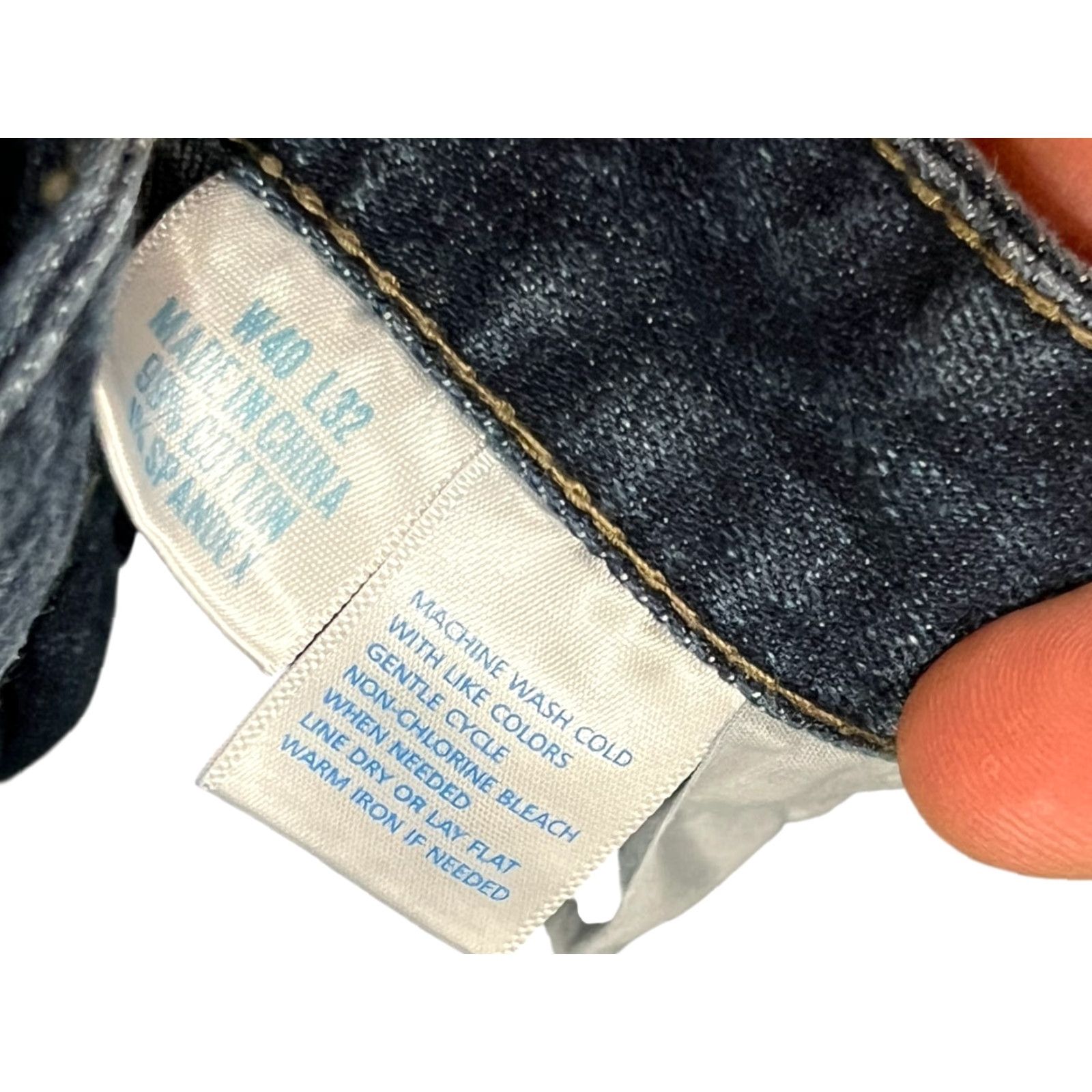 Southern Tide Southern Tide Jeans Charleston Fit Dark Wash Denim 40x32 Mens Jeans 5-Pocket Design Blue Denim Straight City Style 40 Inseam 32 Inseam (READ) Size US 40 / EU 56 - 8 Thumbnail