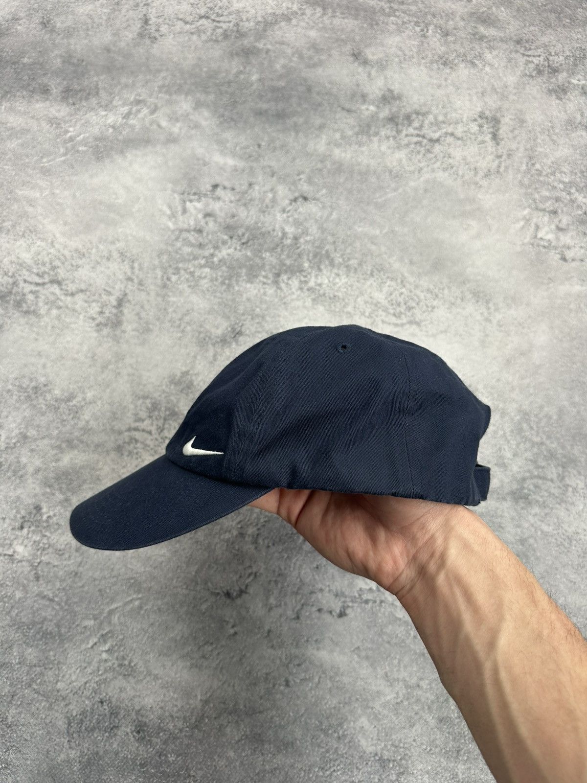 Nike Nike Vintage Cap Double Swoosh Y2K Drill Blue Hat small size Size ONE SIZE - 6 Thumbnail