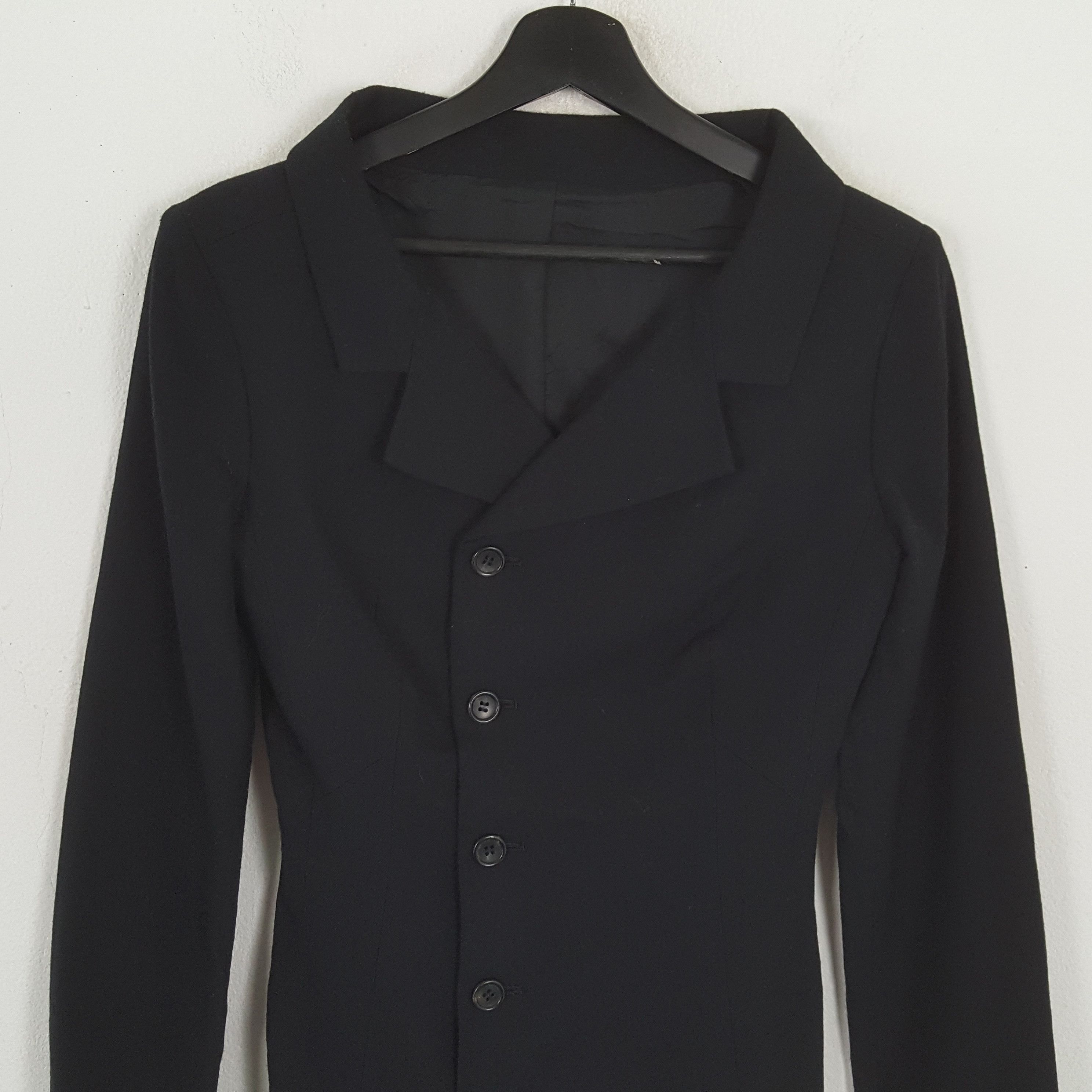 Yohji Yamamoto YOHJI YAMAMOTO Japanese Fashion Designer Blazer Jacket Size XXS / US 00 / IT 34 - 2 Thumbnail