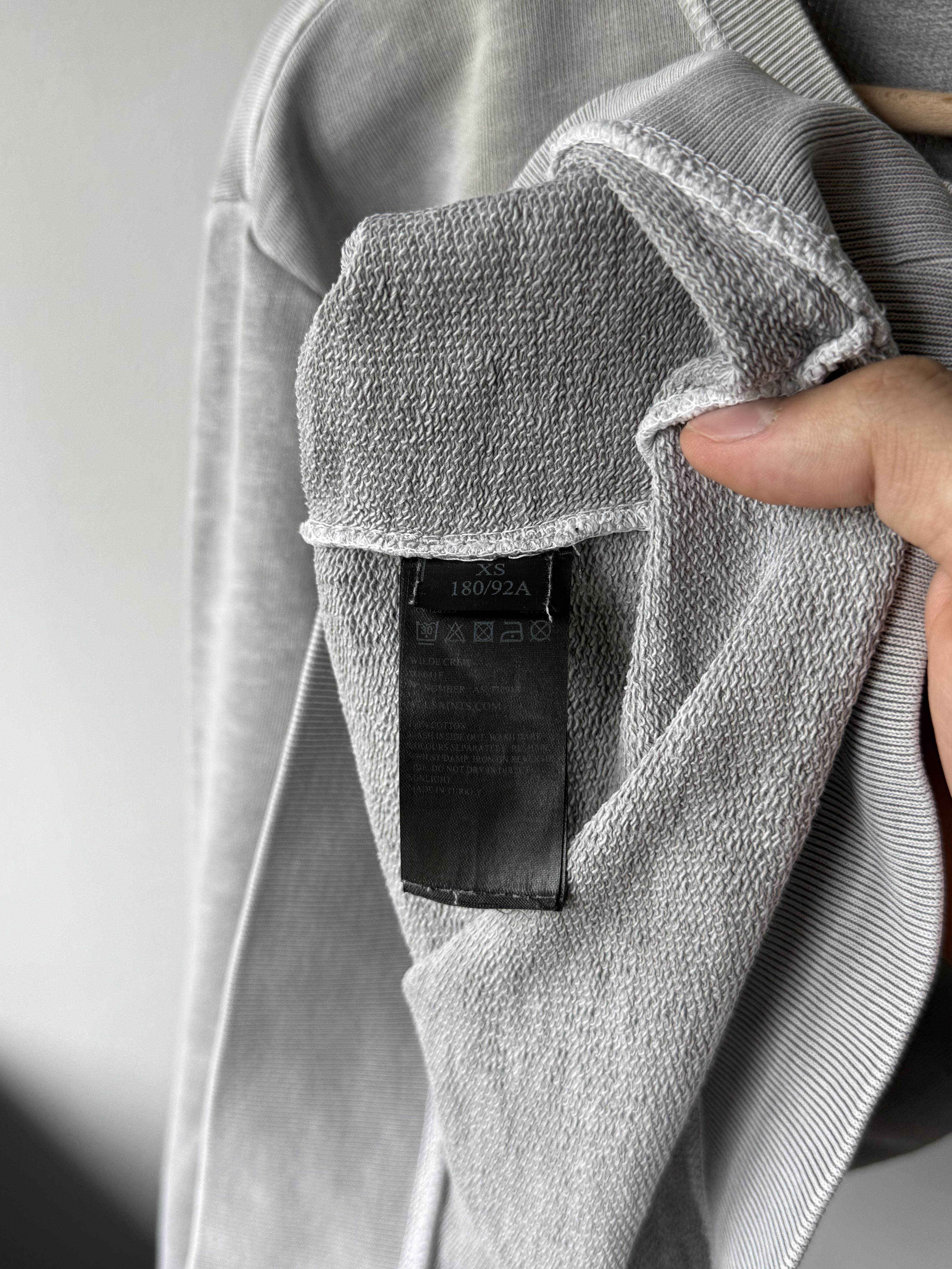 Allsaints Allsaints Wilde Crew Neck Grey Marl Cotton Logo Sweatshirt Size US XS / EU 42 / 0 - 16 Thumbnail