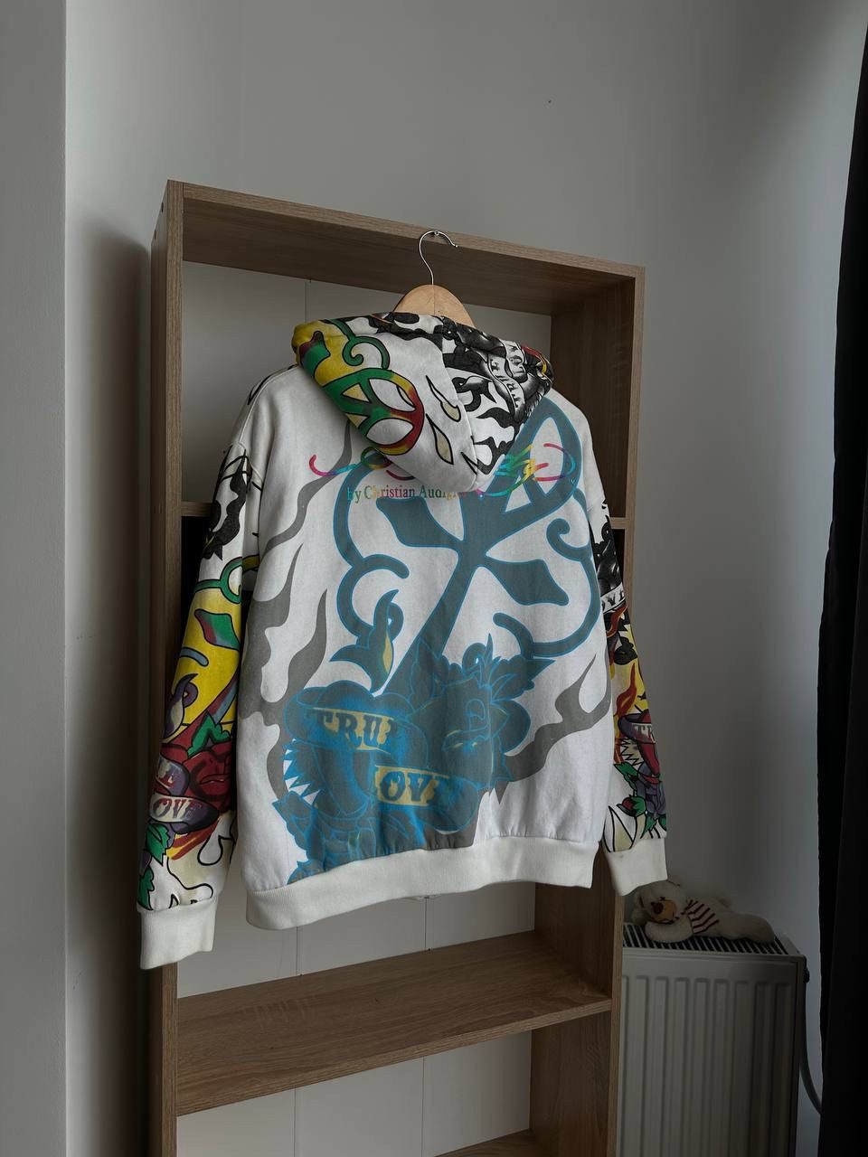 Christian Audigier × Ed Hardy × Vintage Vintage Ed Hardy Christian Audigier Hoodie Size US L / EU 52-54 / 3 - 22 Thumbnail
