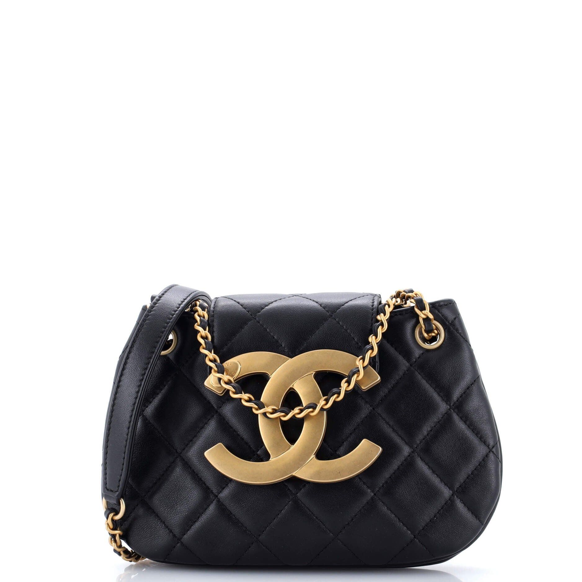 Chanel Giant CC Chain Compartment Messenger Bag Size ONE SIZE - 1 Thumbnail