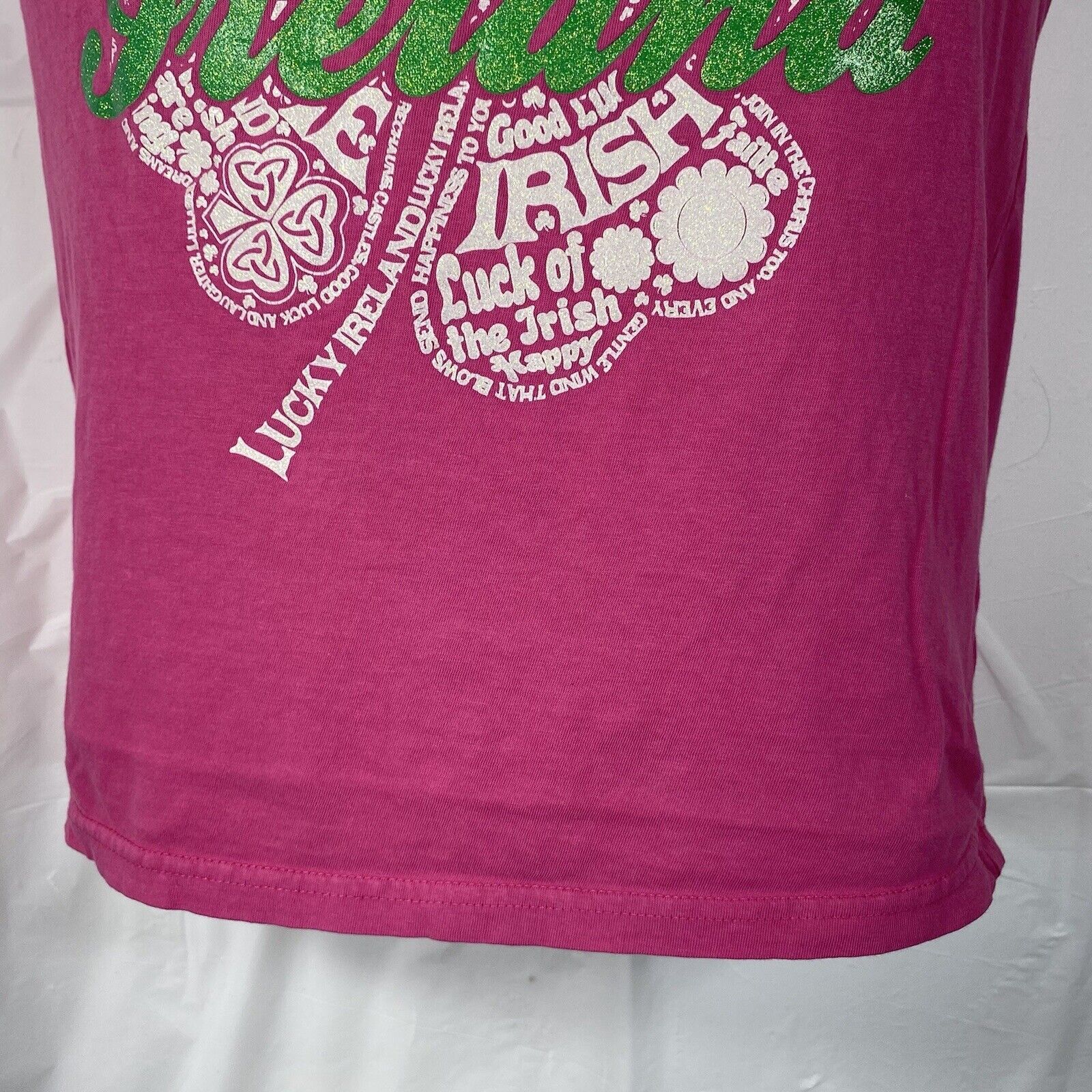 Traditional Weatherwear Traditional Craftwear Small Ireland Glitter Graphic T Shirt Size S / US 4 / IT 40 - 5 Thumbnail