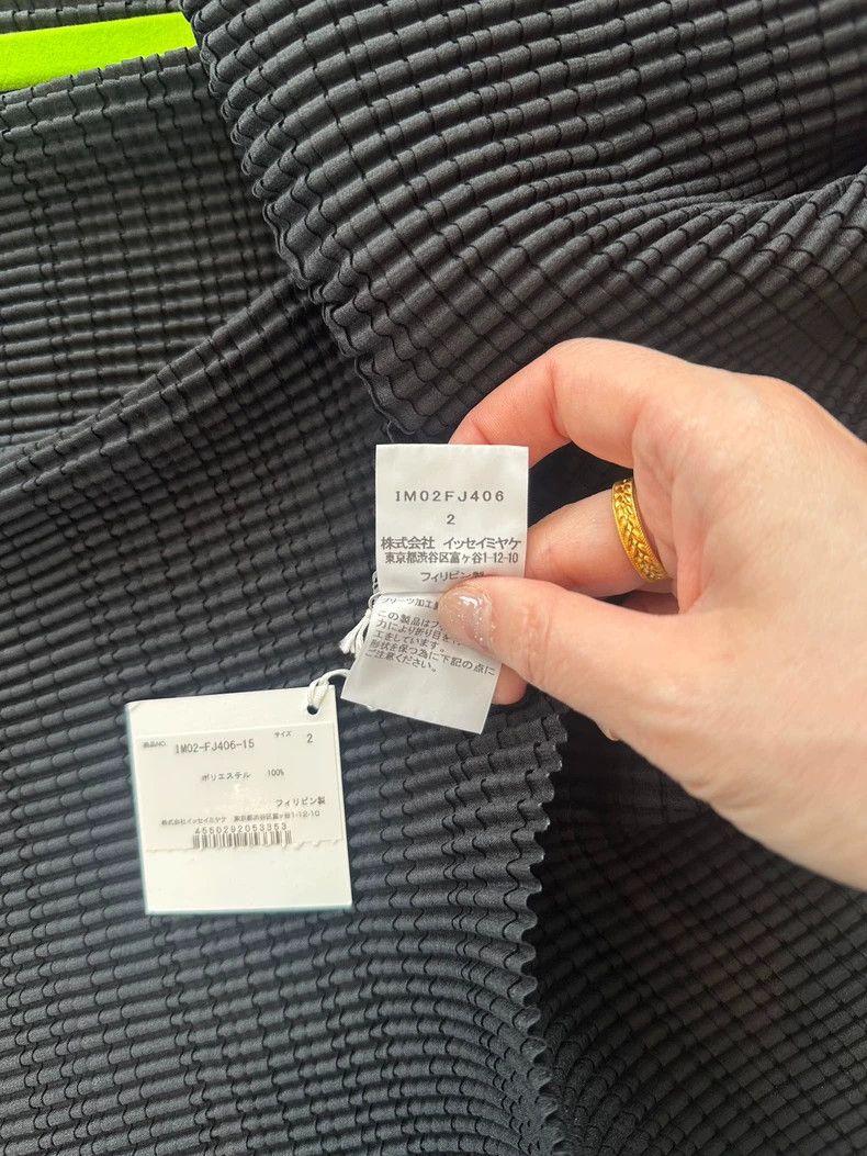 Issey Miyake Issey Miyake size:2 Black pleated cardigan Size M / US 6-8 / IT 42-44 - 8 Thumbnail