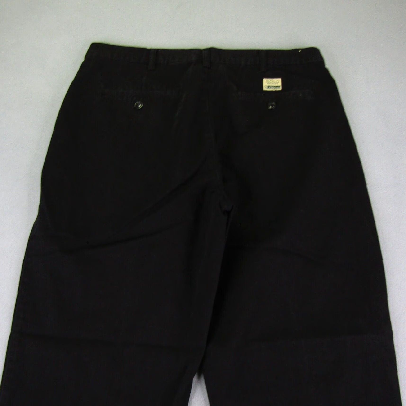 Vintage VINTAGE Solo Semore Pants Mens 38 Adult Black Chino 90s Grunge Y2K Casual Regular Fit Size US 36 / EU 52 - 5 Thumbnail