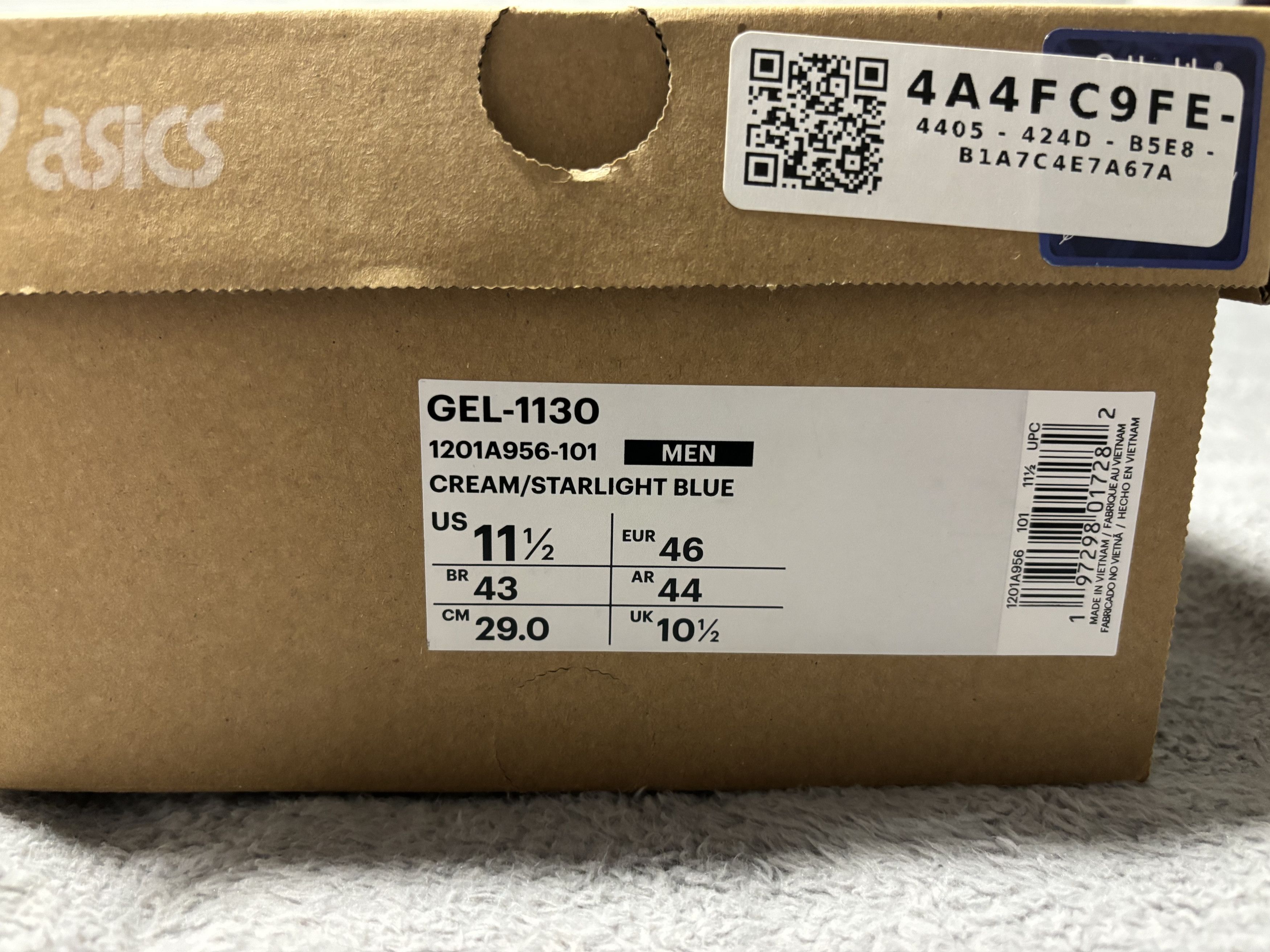 Asics × Kith KITH Gel-1130 Starlight Blue Size US 11.5 / EU 44-45 - 8 Thumbnail