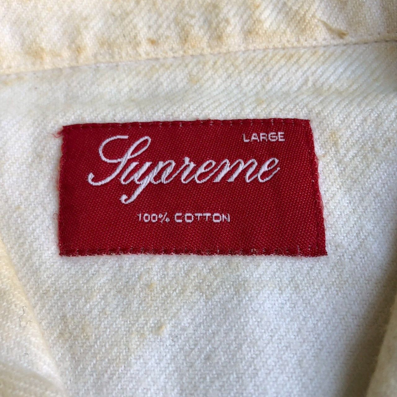 Supreme Supreme Heavy Cotton Work Shirt Size US L / EU 52-54 / 3 - 7 Thumbnail