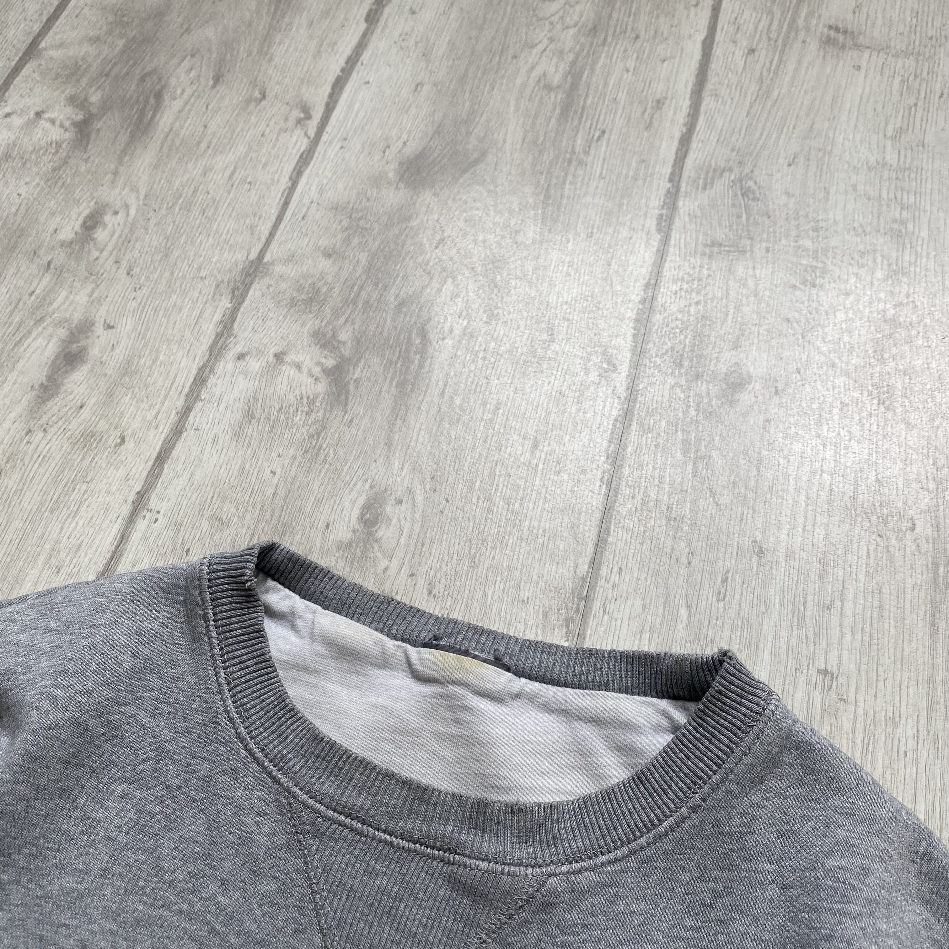 Nike 🦏Trashed 90s Nike sweatshirt mini swoosh Vintage Distressed Size US XS / EU 42 / 0 - 6 Thumbnail
