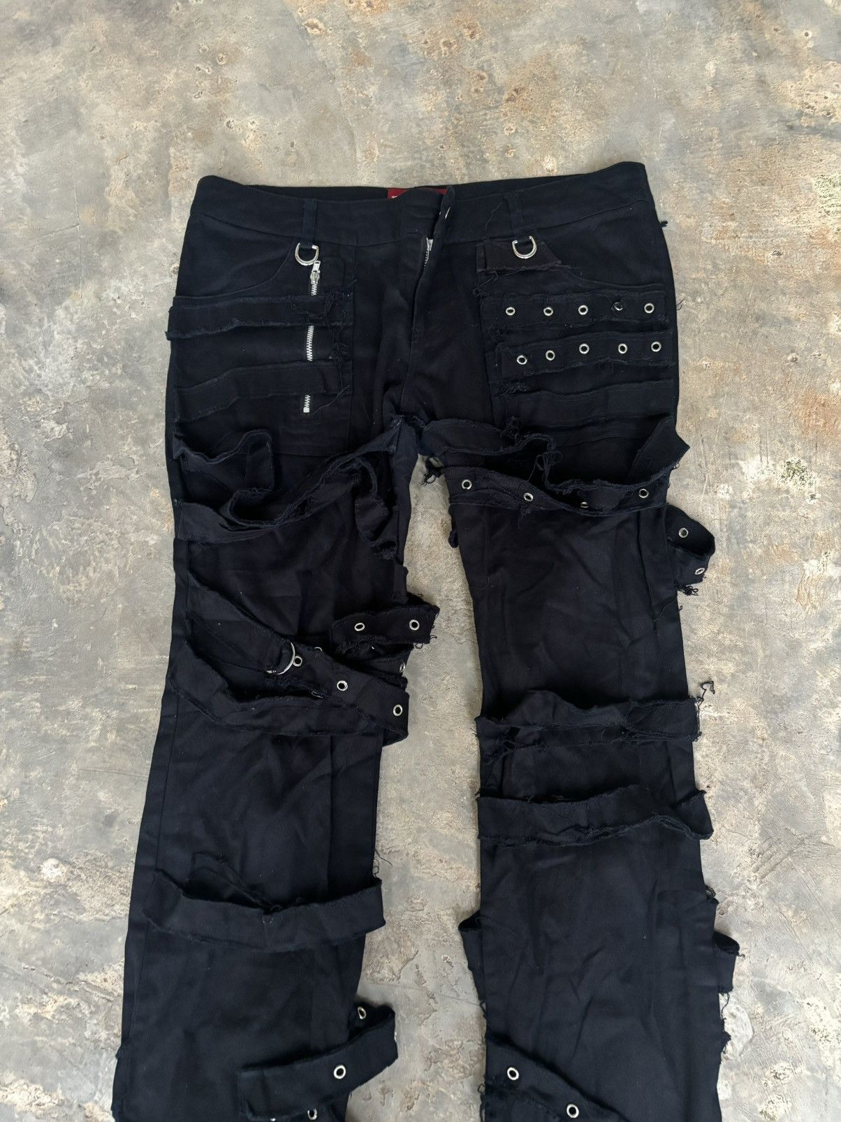 If Six Was Nine Y2k Body Line Ifsixwasnine Lgb Punk Style Pants Size US 34 / EU 50 - 5 Thumbnail