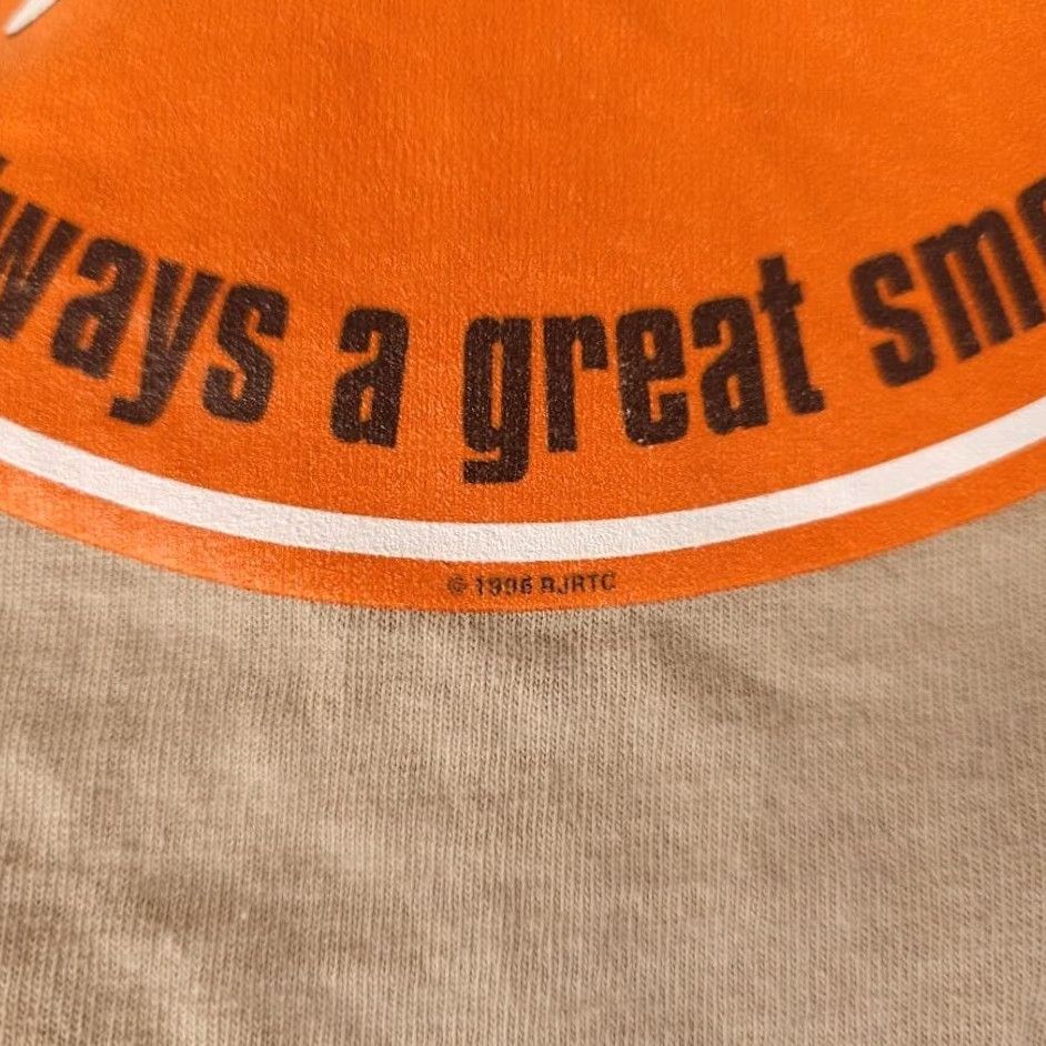 Vintage VINTAGE Camel Cigarettes T Shirt Mens XL Beige 90s Promo Made In USA Size US XL / EU 56 / 4 - 6 Thumbnail
