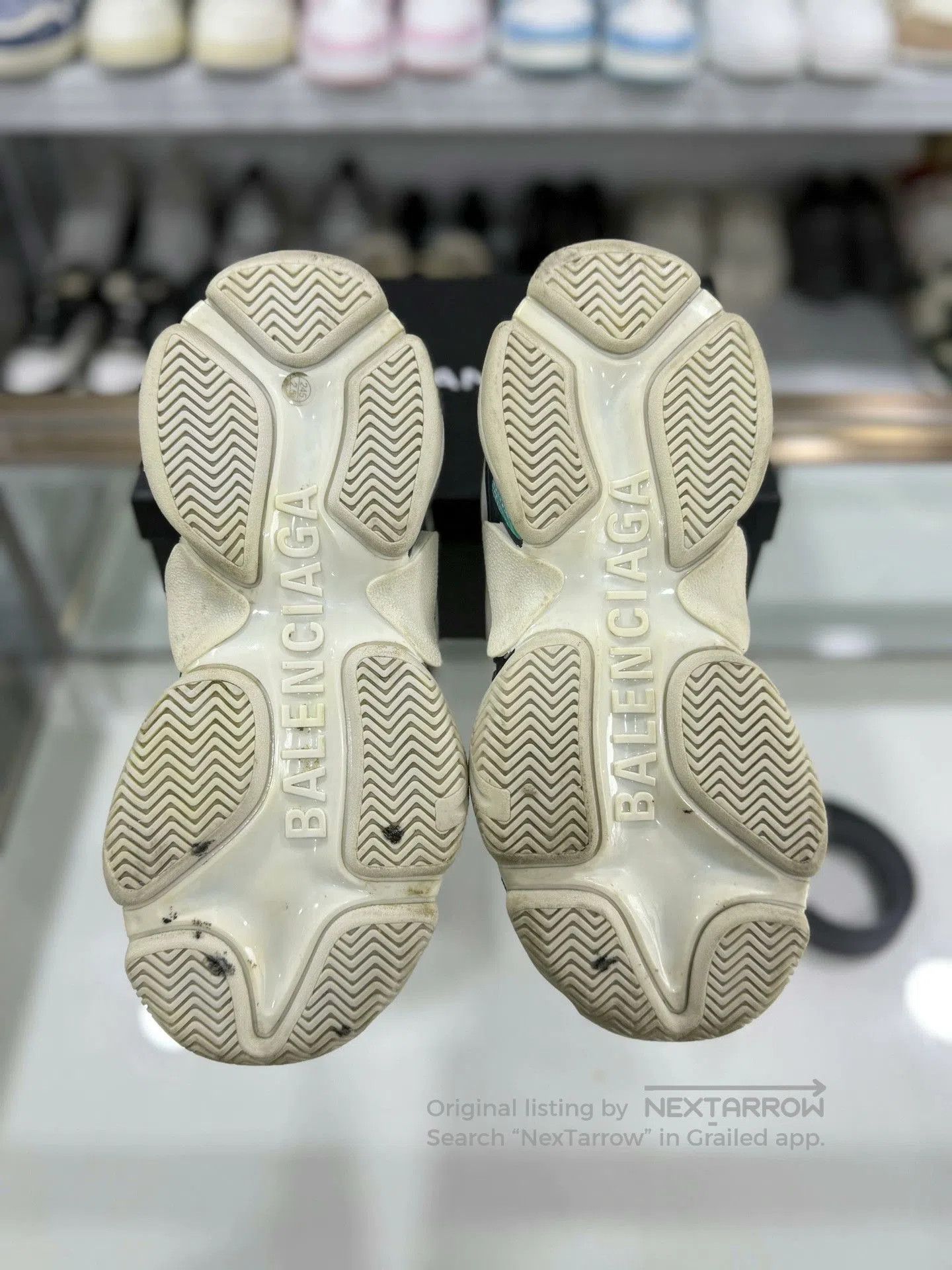 Balenciaga Balenciaga Triple S Mint Green Size 39. Size US 8 / IT 38 - 4 Thumbnail