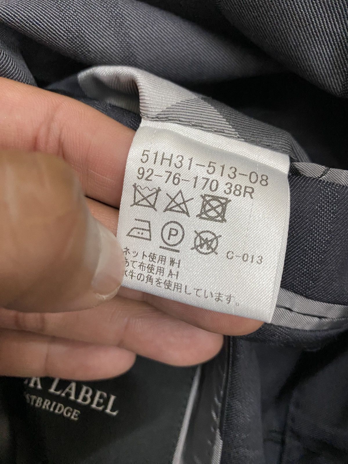 Black Label Black Label By Miyukikeori Blazer Jacket Size 38R - 9 Thumbnail