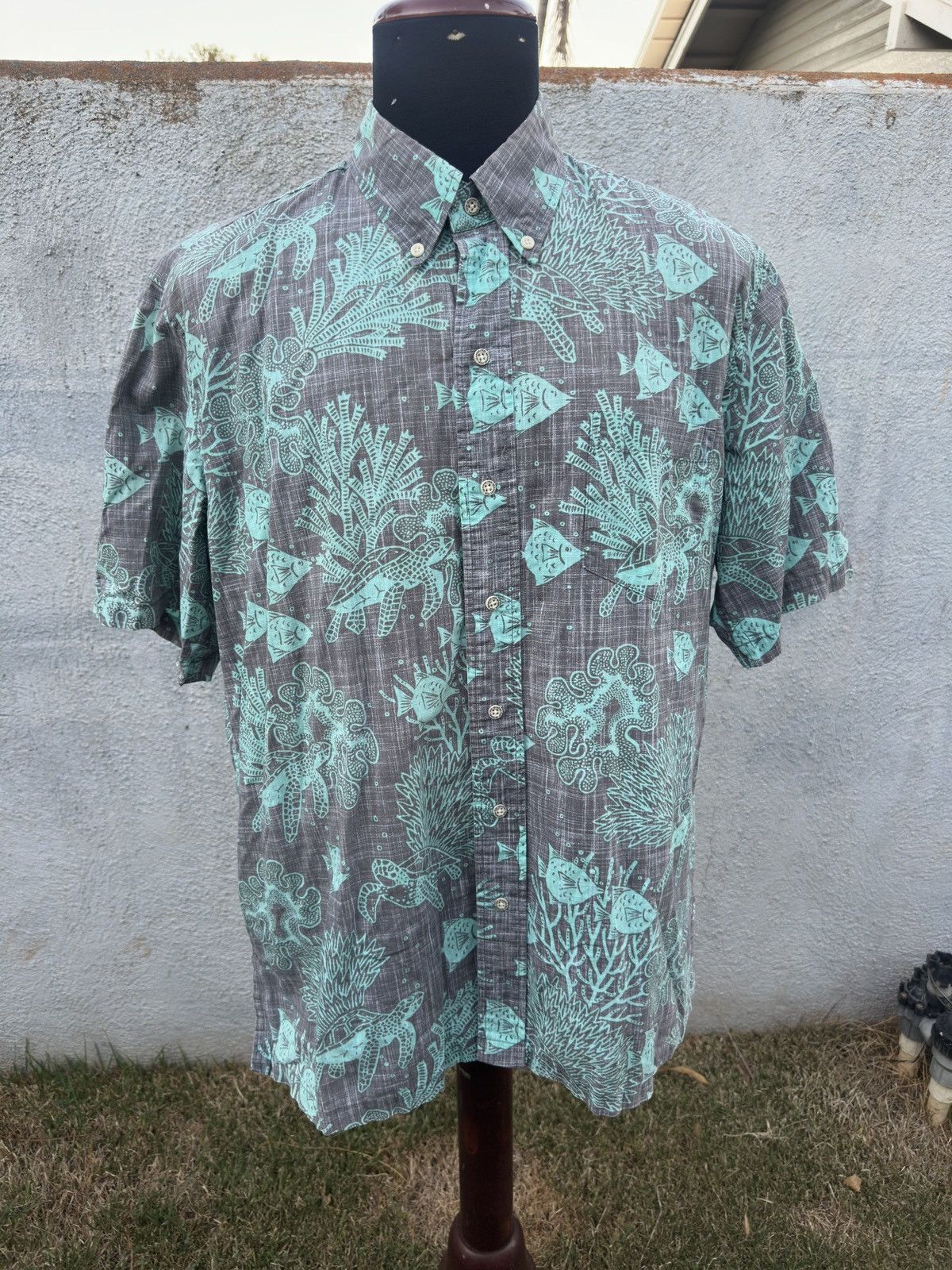Reyn Spooner PreOwned Reyn Spooner Classic Hawaiian Print Men's L Size US L / EU 52-54 / 3 - 1 Thumbnail