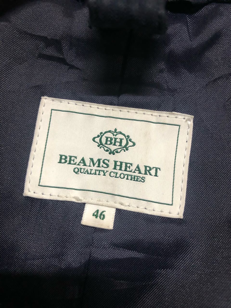 Beams Plus × Japanese Brand BEAMS HEARTS SINGLE BREASTED COAT JACKET Size US M / EU 48-50 / 2 - 17 Thumbnail