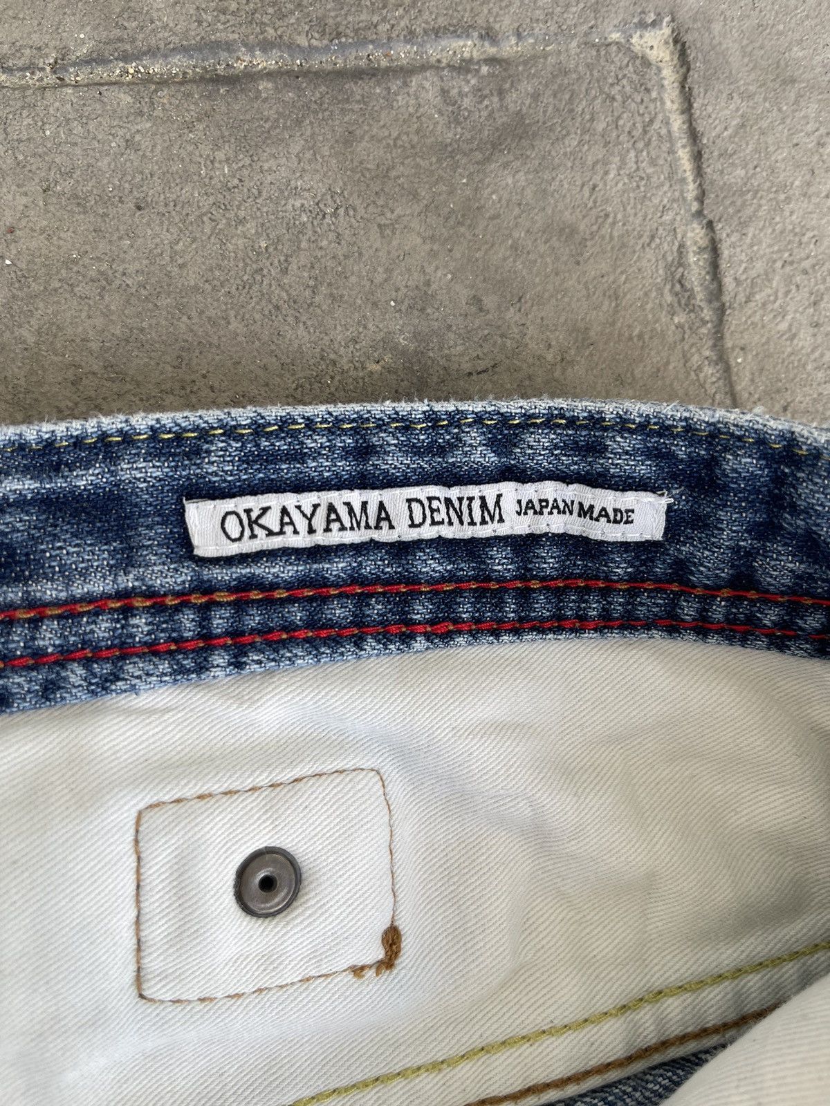 Japanese Brand JAPAN MADE Grand Global Okayama Denim Selvedge Buckle Back Size US 29 - 8 Thumbnail