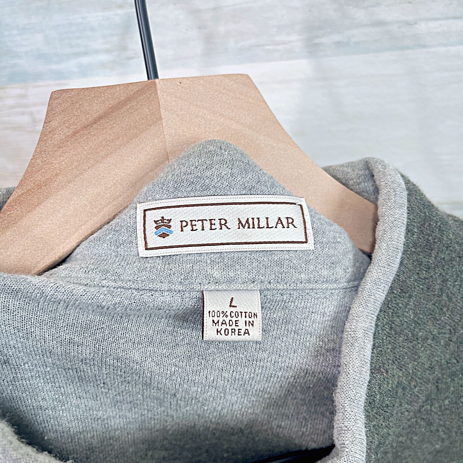Peter Millar × Vintage Peter Millar Golf Country Club 1/4 Zip Sweatshirt Mens Large Size US L / EU 52-54 / 3 - 5 Thumbnail