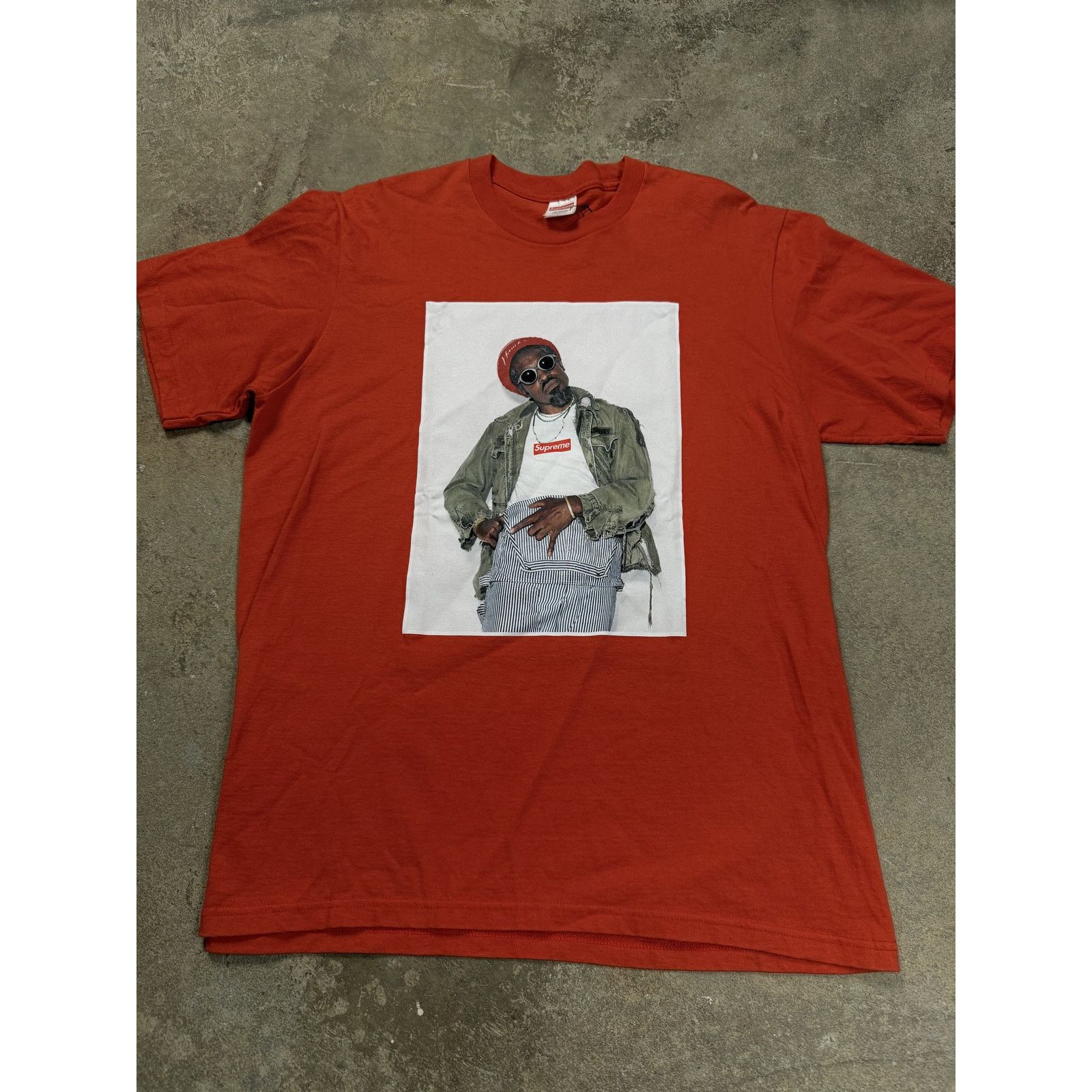 Supreme Supreme Photo Tee Orange Used Large Size US L / EU 52-54 / 3 - 1 Thumbnail