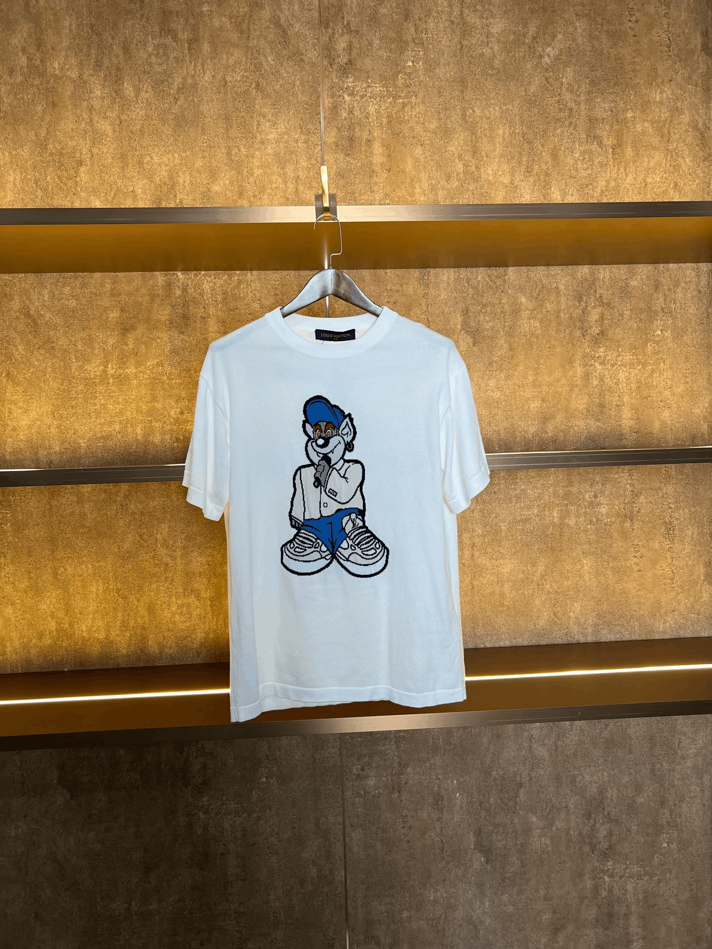 Louis Vuitton LV Bear Graphic Short Sleeve Size S / US 4 / IT 40 - 1 Thumbnail