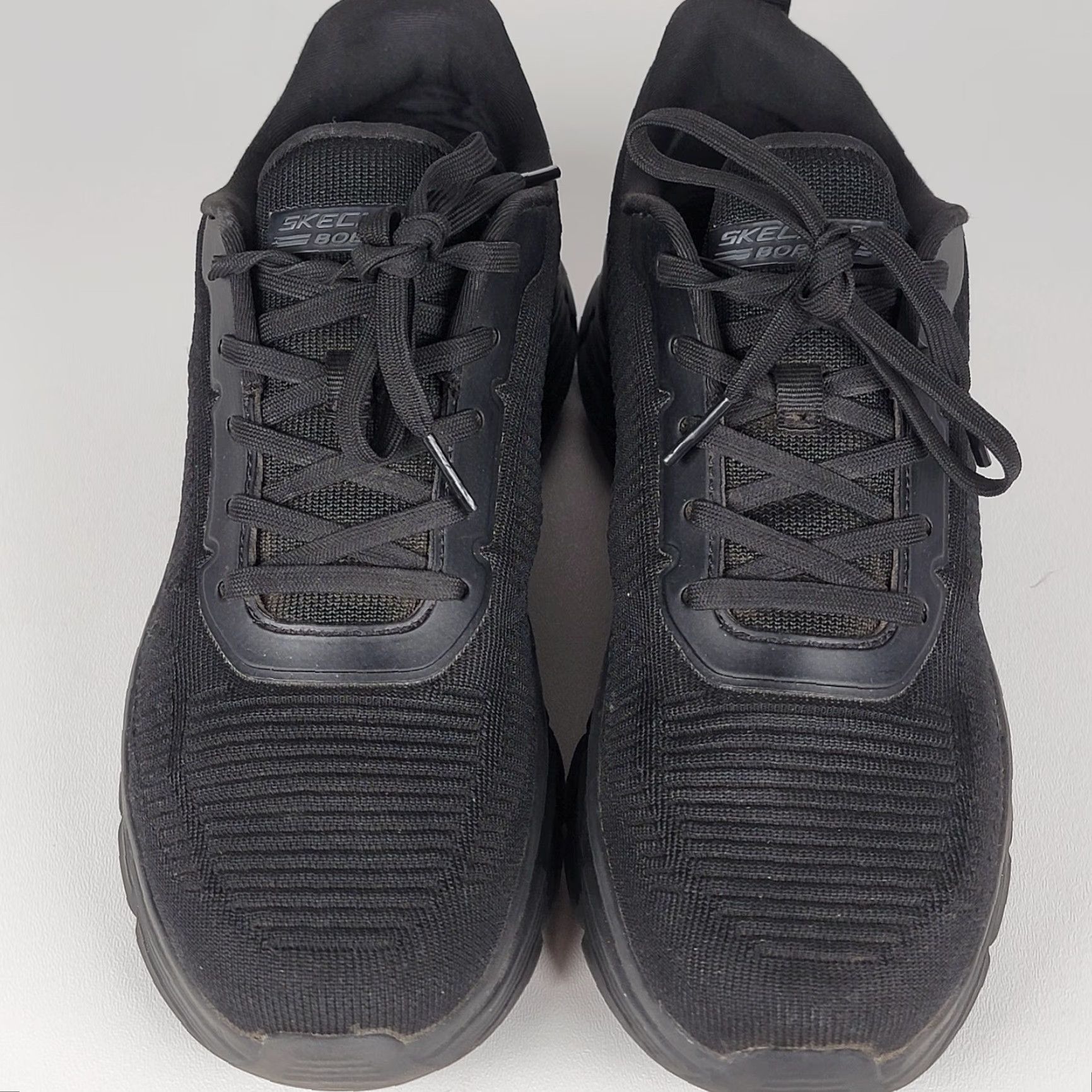SKECHERS Skechers Women Trainers - Bobs B Flex Hi Flying Black US 8.5 / EU 38.5 - Lace Up Memory Foam - Womens Size US 9 / IT 39 - 2 Thumbnail