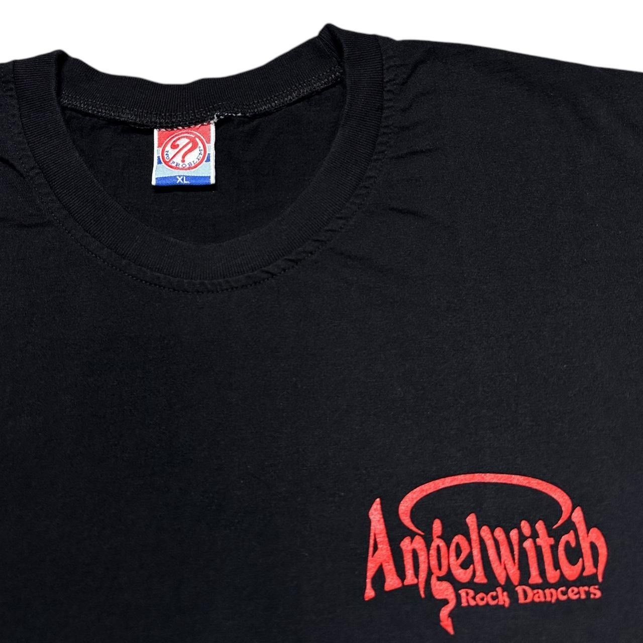 Vintage Angelwitch Rock Dancers Grunge T-Shirt Size US XL / EU 56 / 4 - 4 Thumbnail