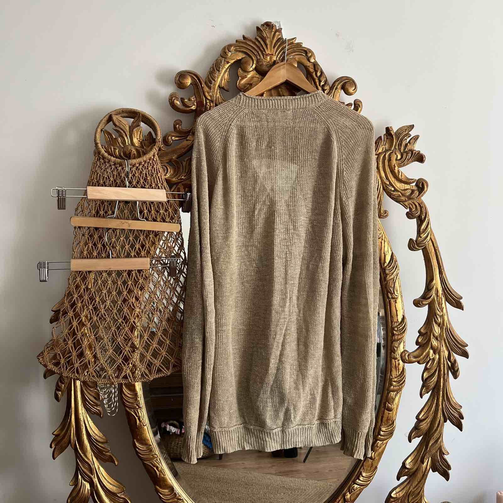Japanese Brand × Vlas Blomme Vlas Blomme Kortrijk Cardigan Sz 3 Size US XL / EU 56 / 4 - 2 Thumbnail