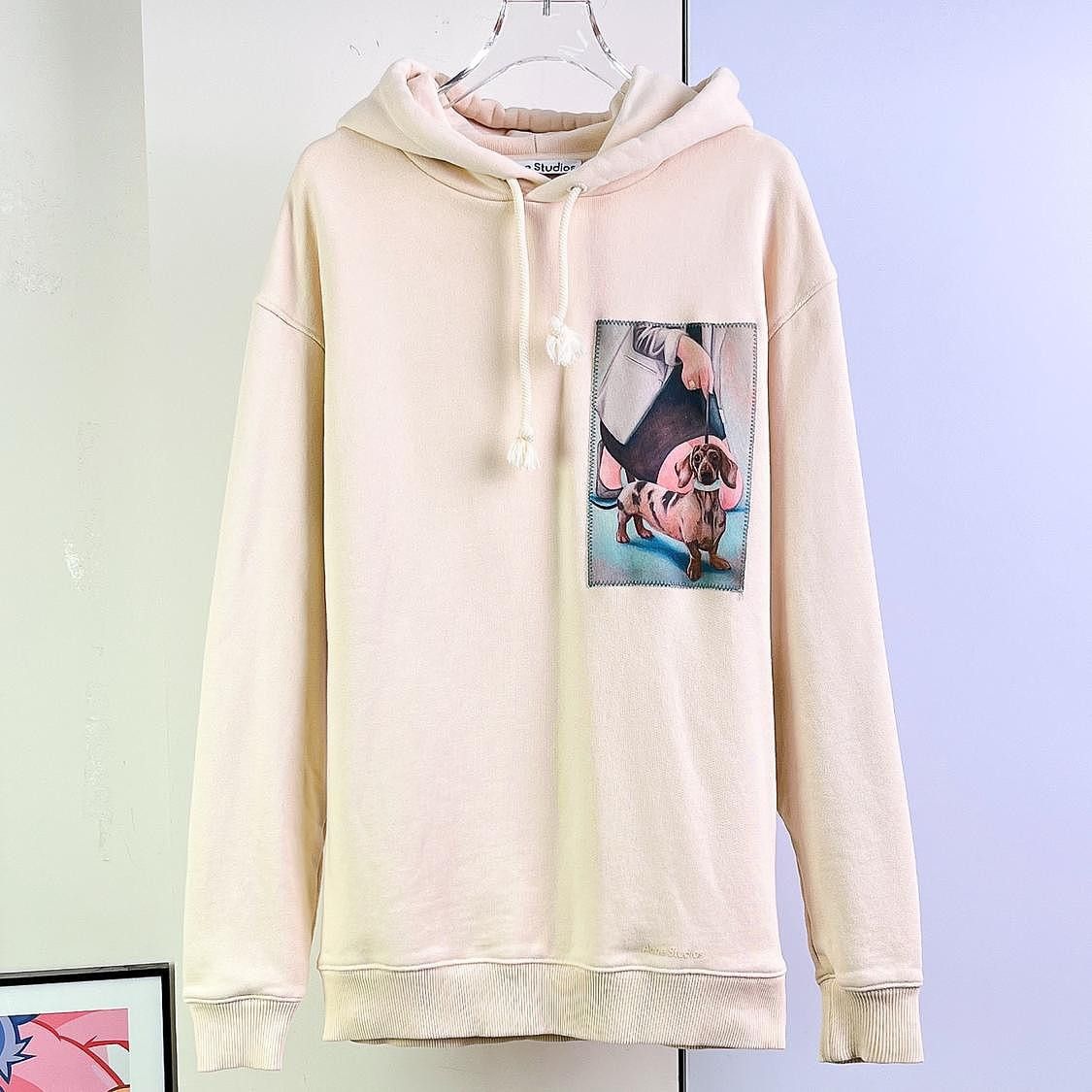 Acne Studios Acne Studios Dog Print Hoodie XXS Size XXS / US 00 / IT 34 - 1 Thumbnail