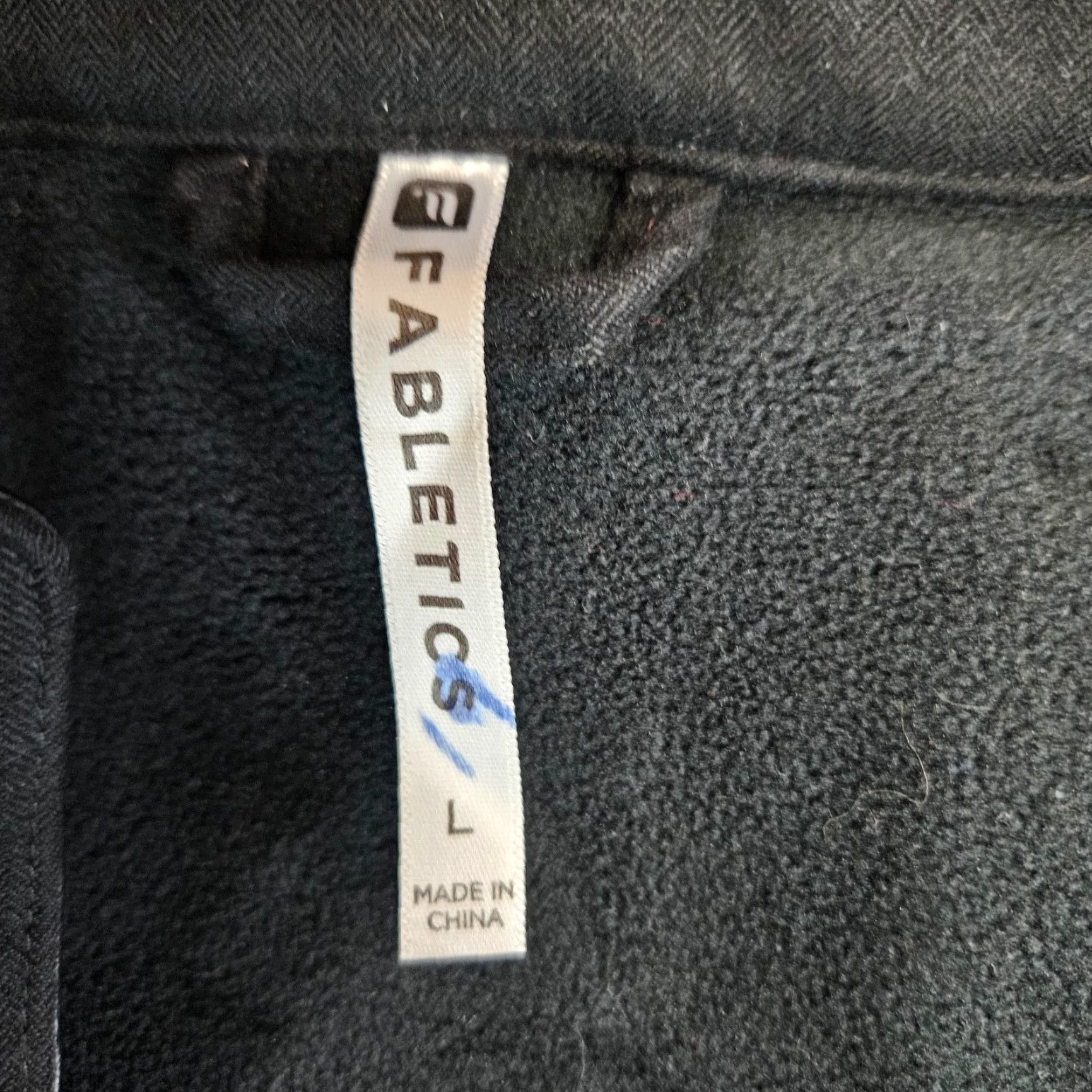 Fabletics Fabletics Pella Coat Women's Large Black Hooded Zip Pockets Long Sleeve Jacket, Fall Winter, Regular, Womens Size L / US 10 / IT 46 - 4 Thumbnail