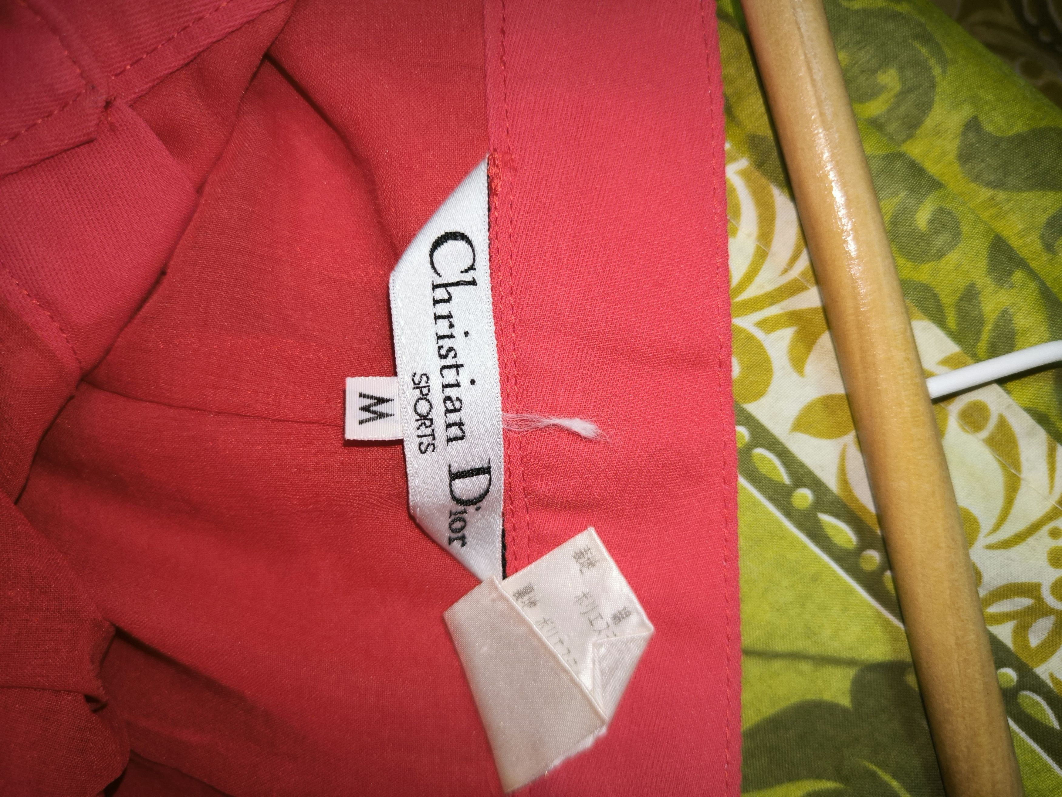 Christian Dior Monsieur × Designer × Dior Christian Dior Sports Red Skirt Size 25" / US 0 / IT 36 - 8 Thumbnail