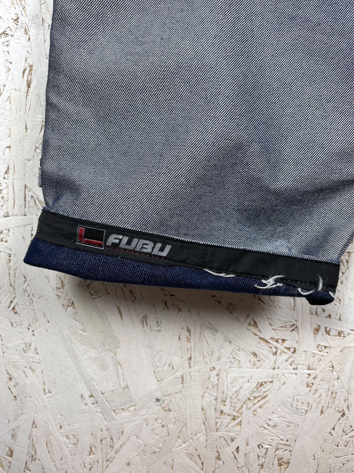 Fubu Vintage Fubu Collection Carpenter Shiny Denim Jeans W33 Size US 33 - 10 Thumbnail