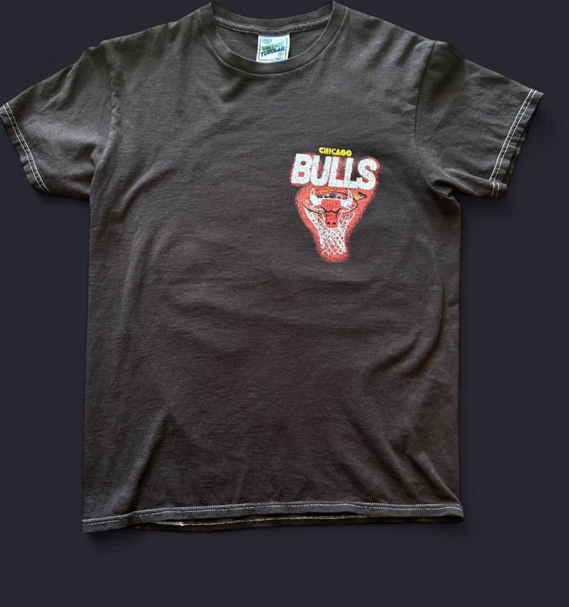 47 Brand 100% cotton Chicago Bulls black t-shirt Size US S / EU 44-46 / 1 - 2 Thumbnail