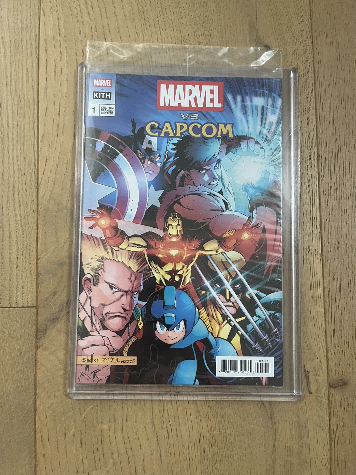 Kith Kith Marvel Capcom Comic Book | Grailed