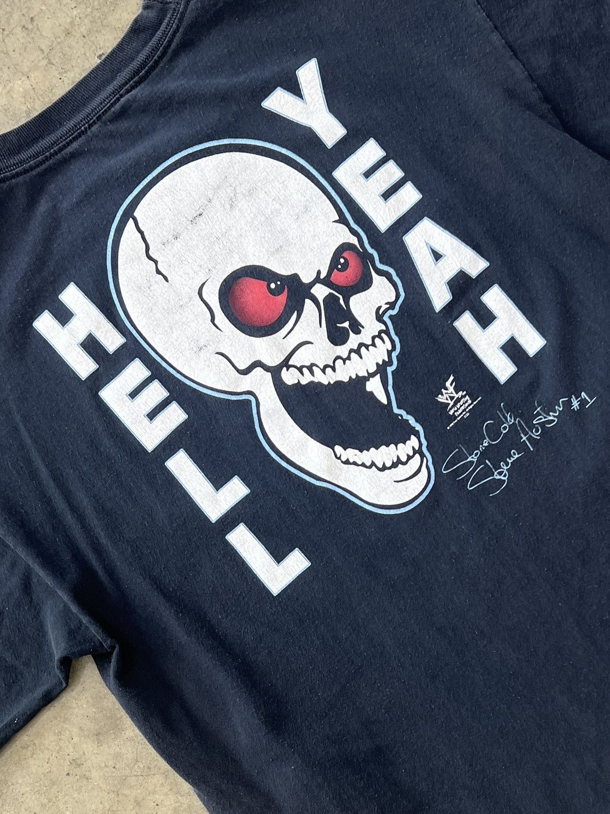 WWE Vintage 1998 Stone Cold Raise Hell Wrestling WWE Tee Large Size US L / EU 52-54 / 3 - 1 Thumbnail